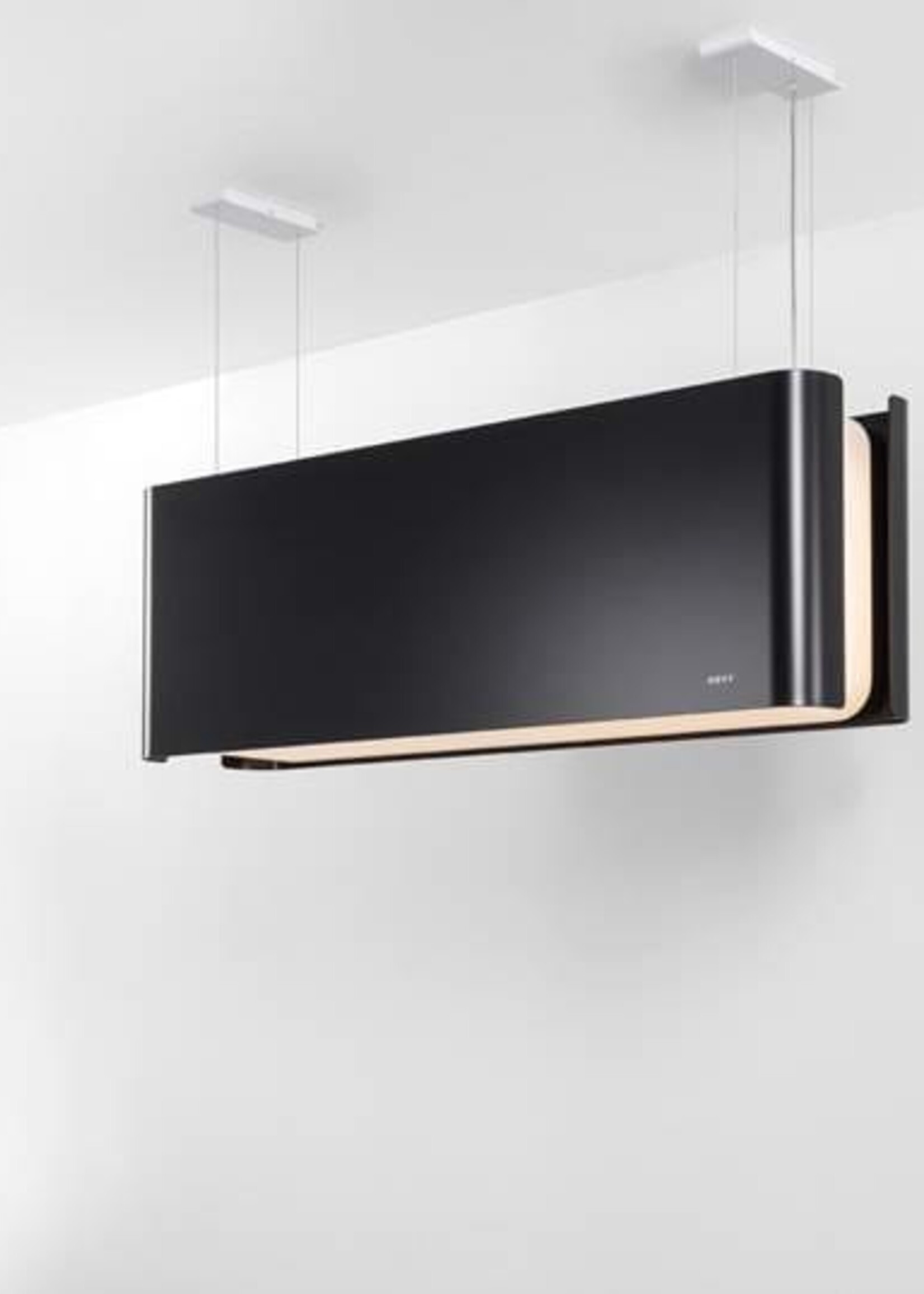 Novy 7552 Mood Eilandschouw Afzuigkap - 110 cm - Zwart