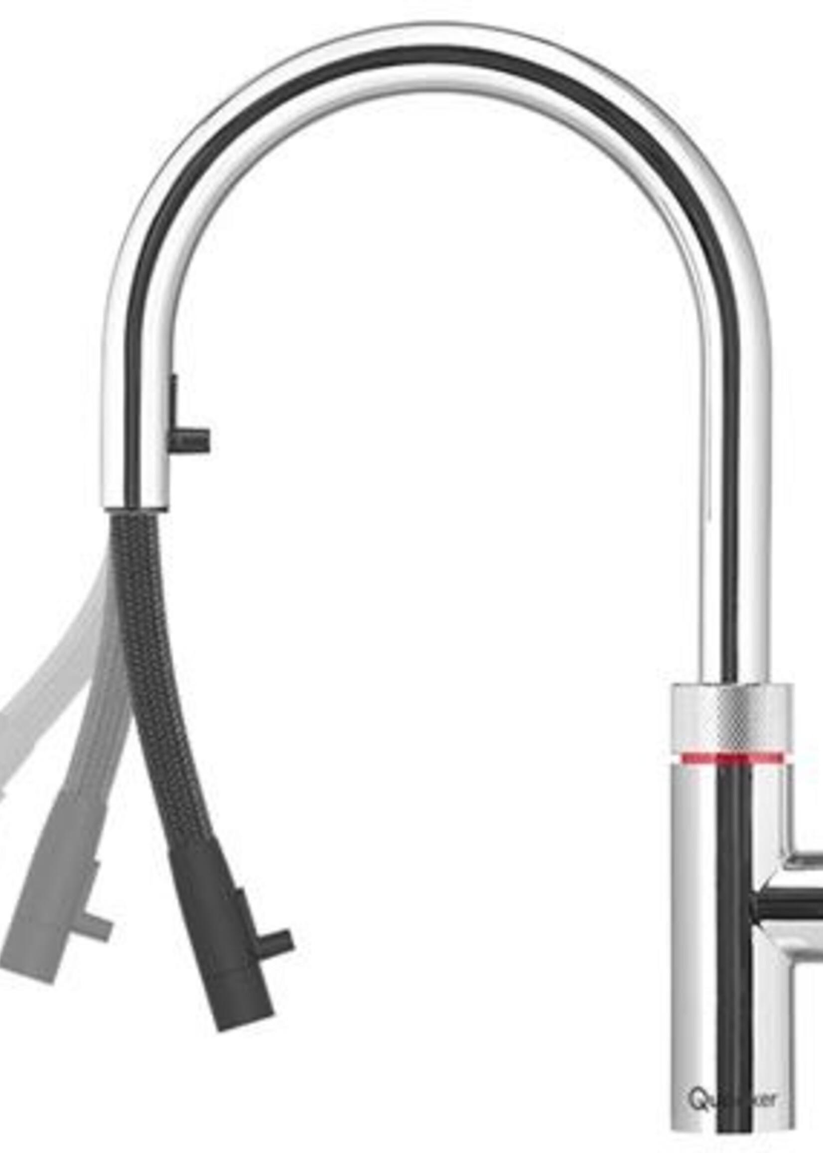 Quooker 22+XCHR CUBE kokend waterkraan