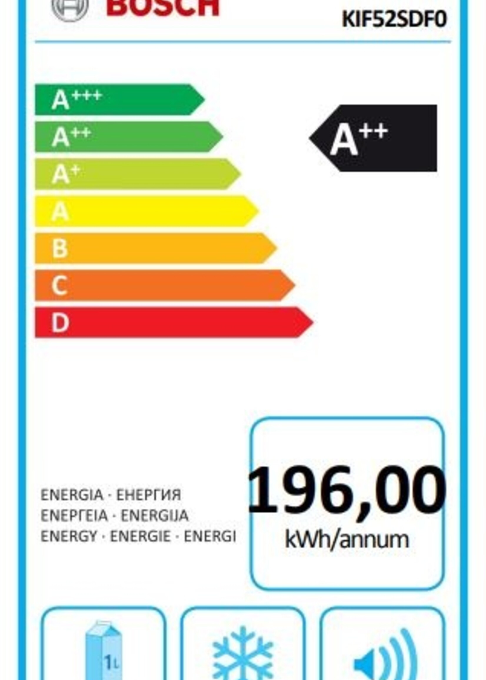 Bosch KIF52SDF0 koelkast