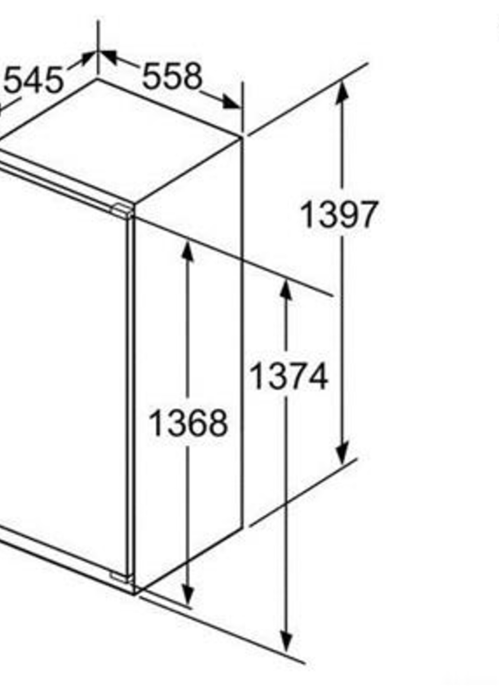 Bosch KIF52SDF0 koelkast
