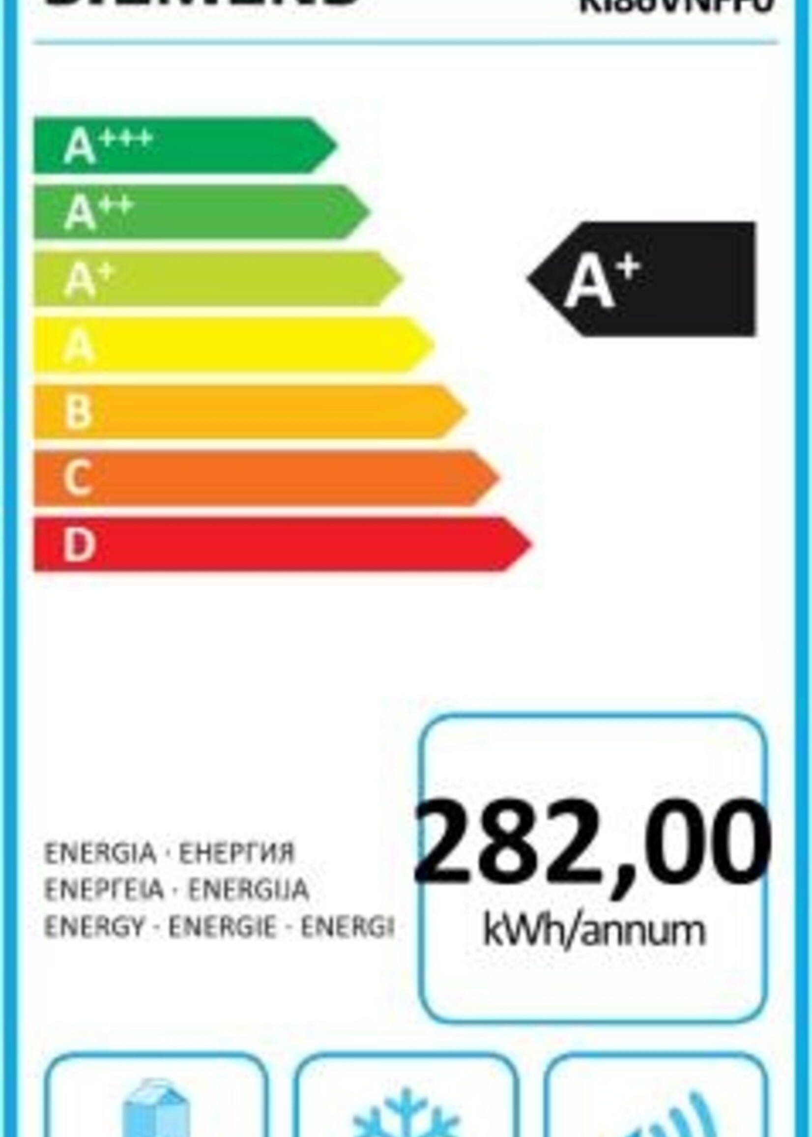 Siemens KI86VNFF0 koel/vriescombinatie