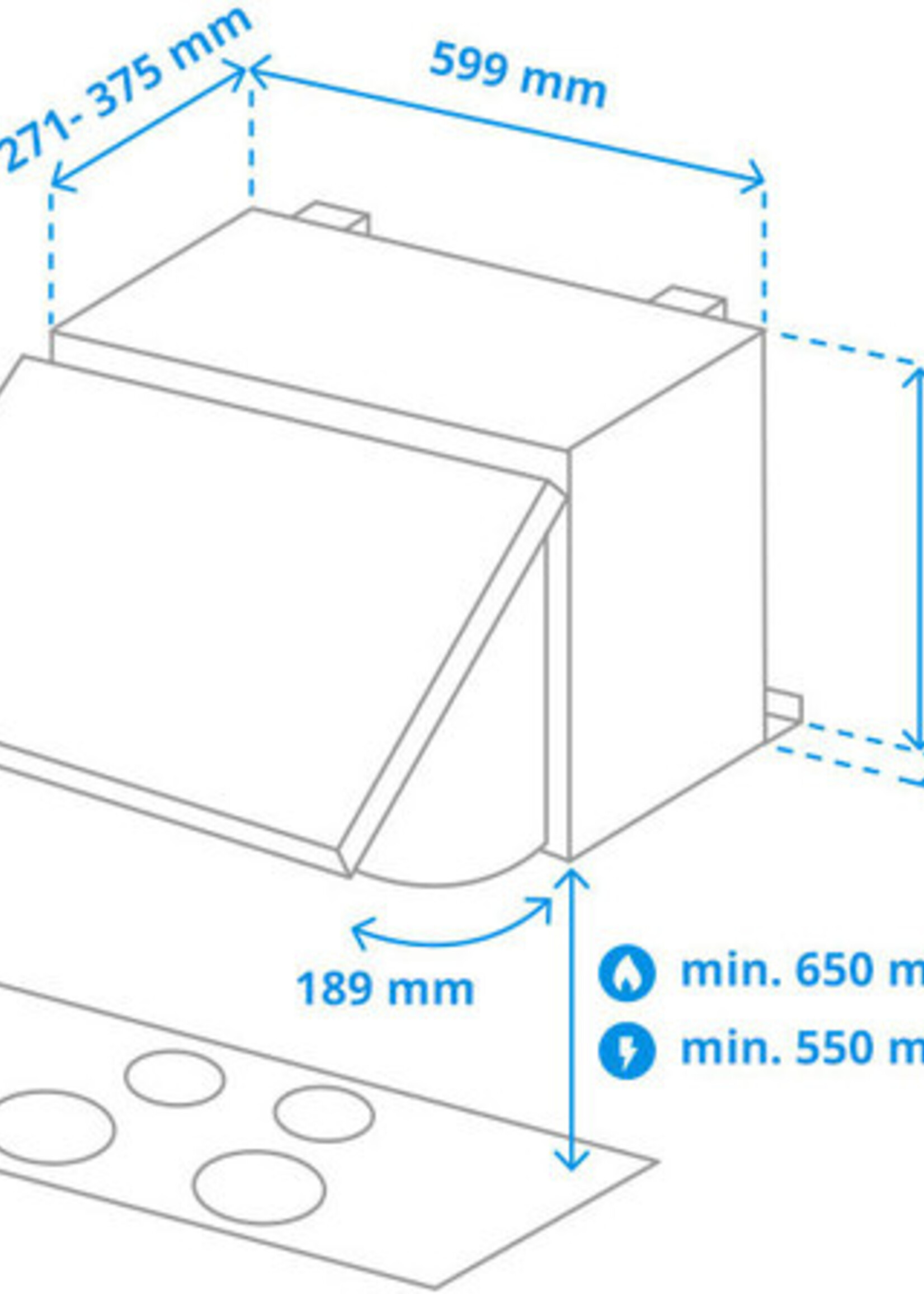 Bosch DEM66AC00 geïntegreerde afzuigkap