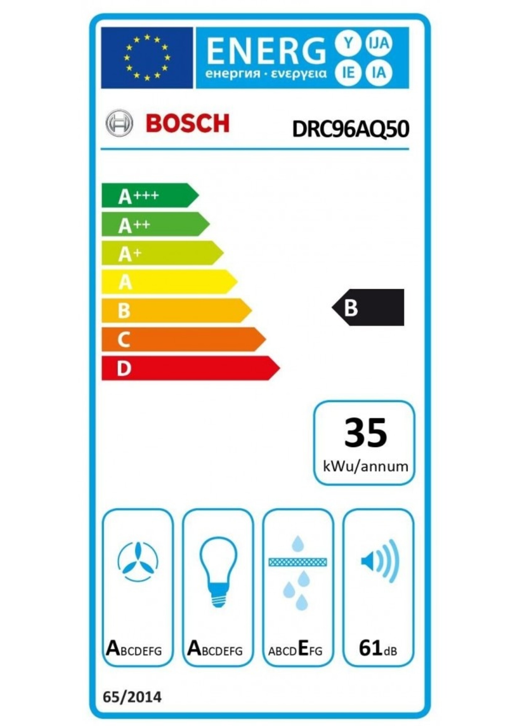 Bosch DRC96AQ50 plafondunit