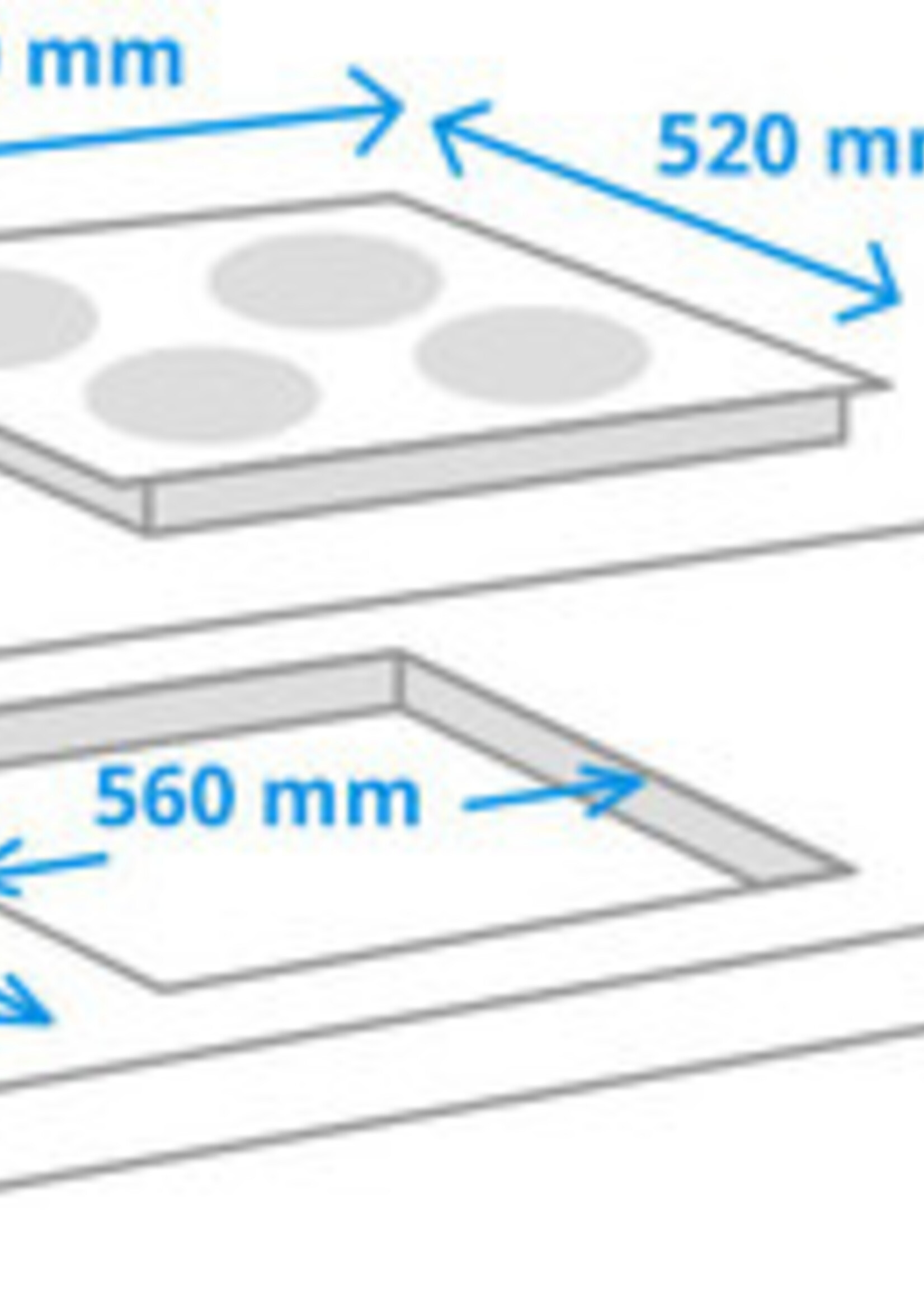 Etna KIF670ZT Inductiekookplaat - 70 cm
