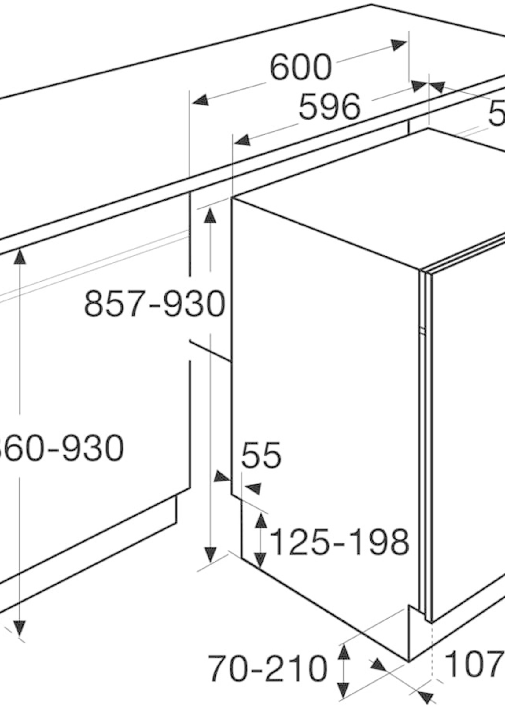 Pelgrim GVW260XL Vaatwasser 86cm