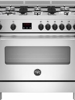 Bertazzoni AMS96D61BX-19 gasfornuis 90 cm