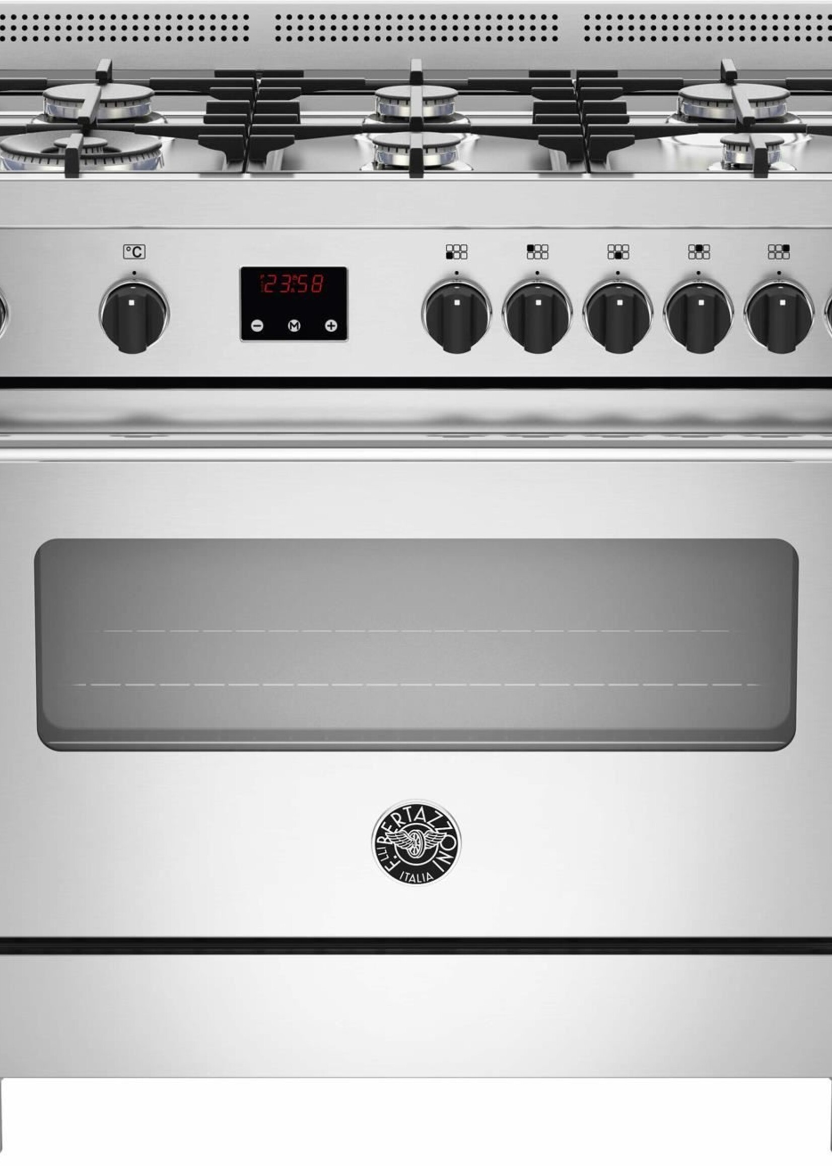 Bertazzoni AMS96D61BX-19 gasfornuis 90 cm