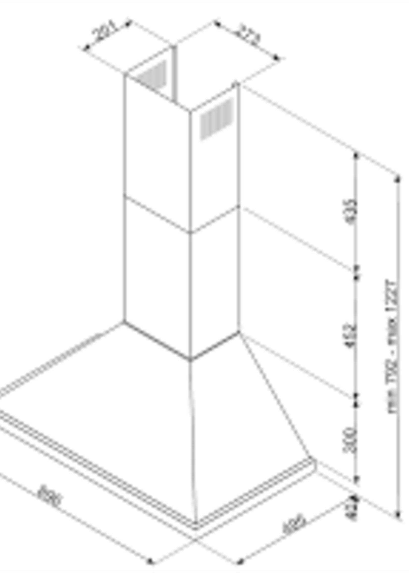 Smeg KPF9YW wandschouw afzuigkap