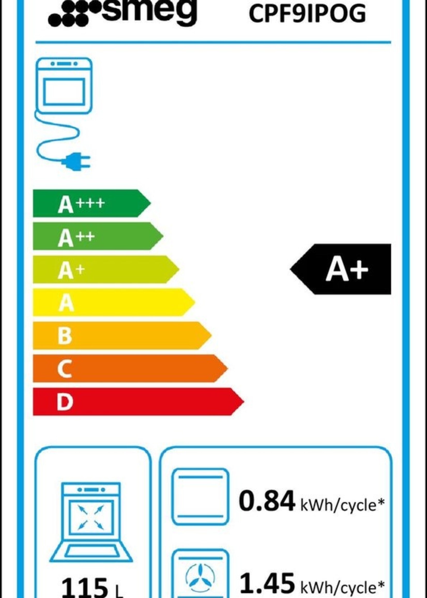 Smeg CPF9IPOG inductiefornuis 90 cm