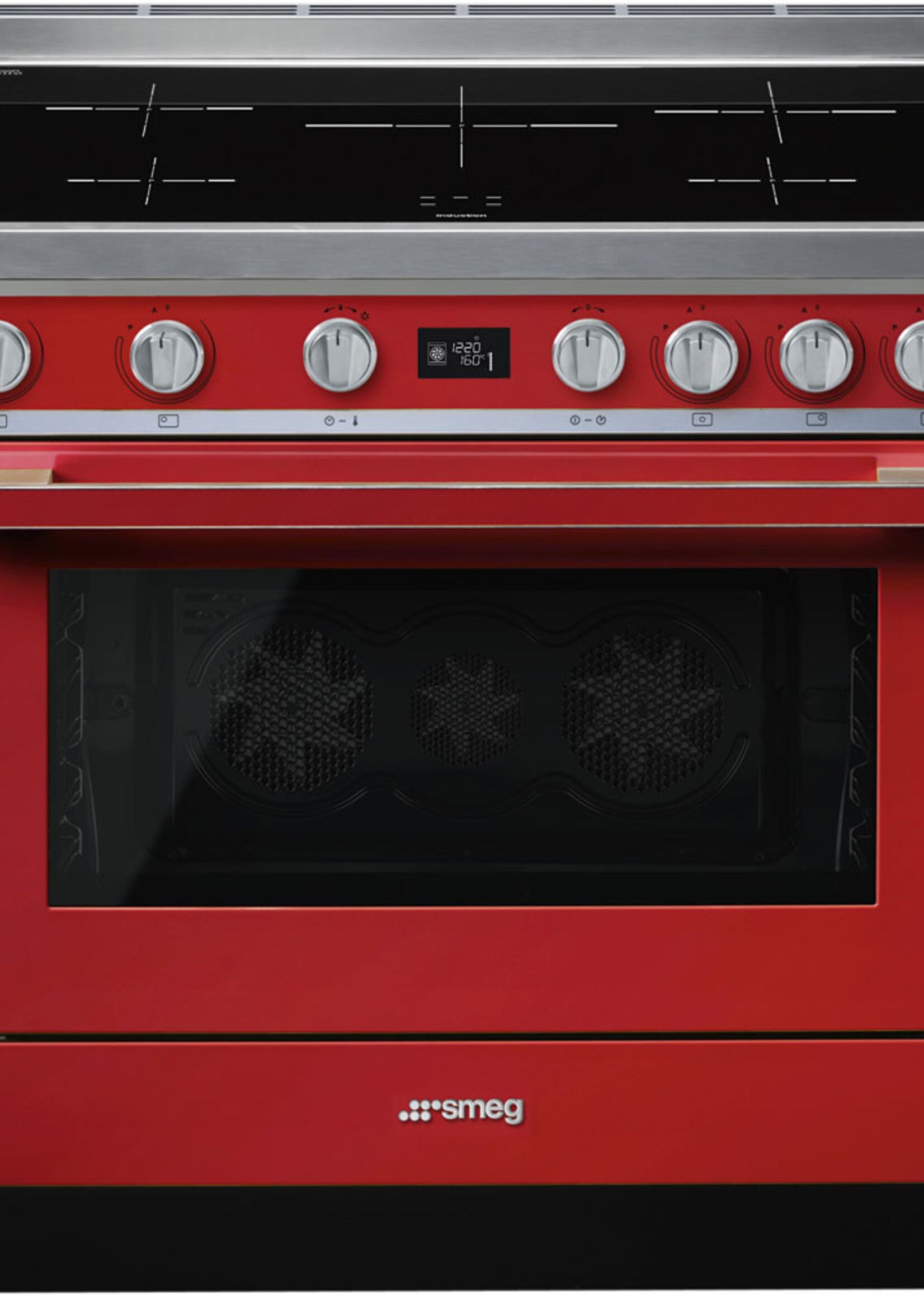 Smeg CPF9IPR inductiefornuis 90 cm