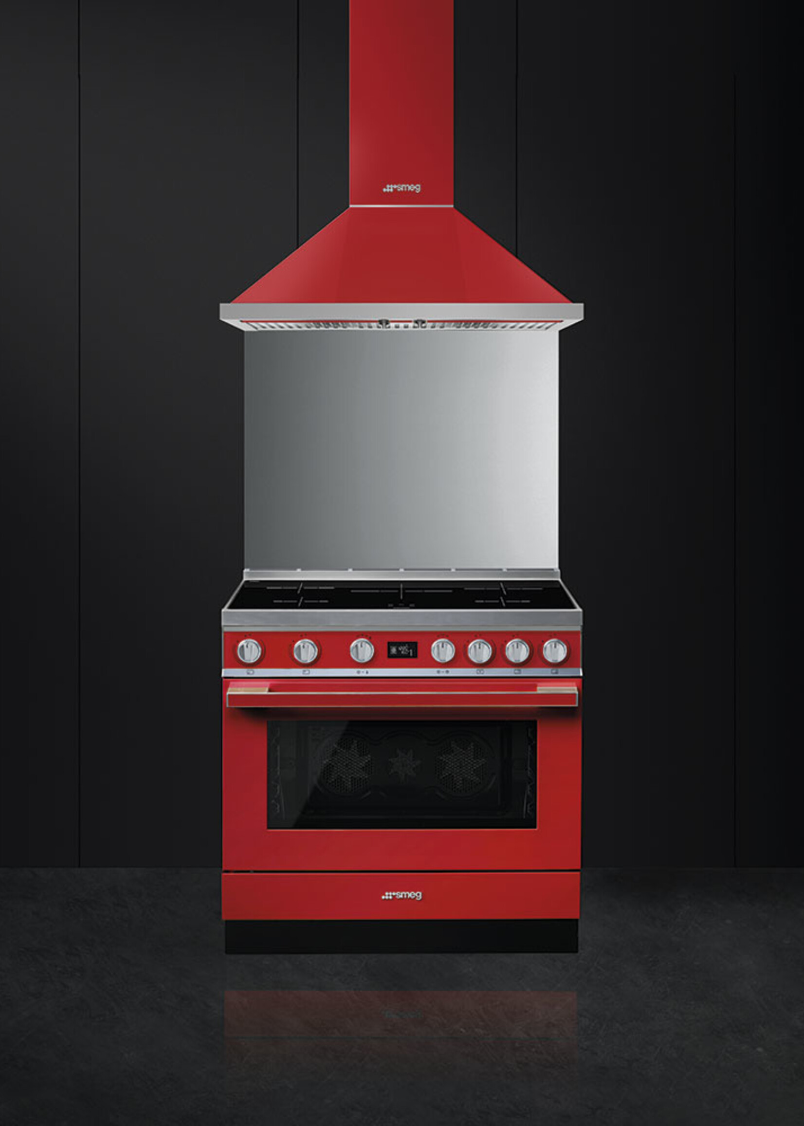 Smeg CPF9IPR inductiefornuis 90 cm