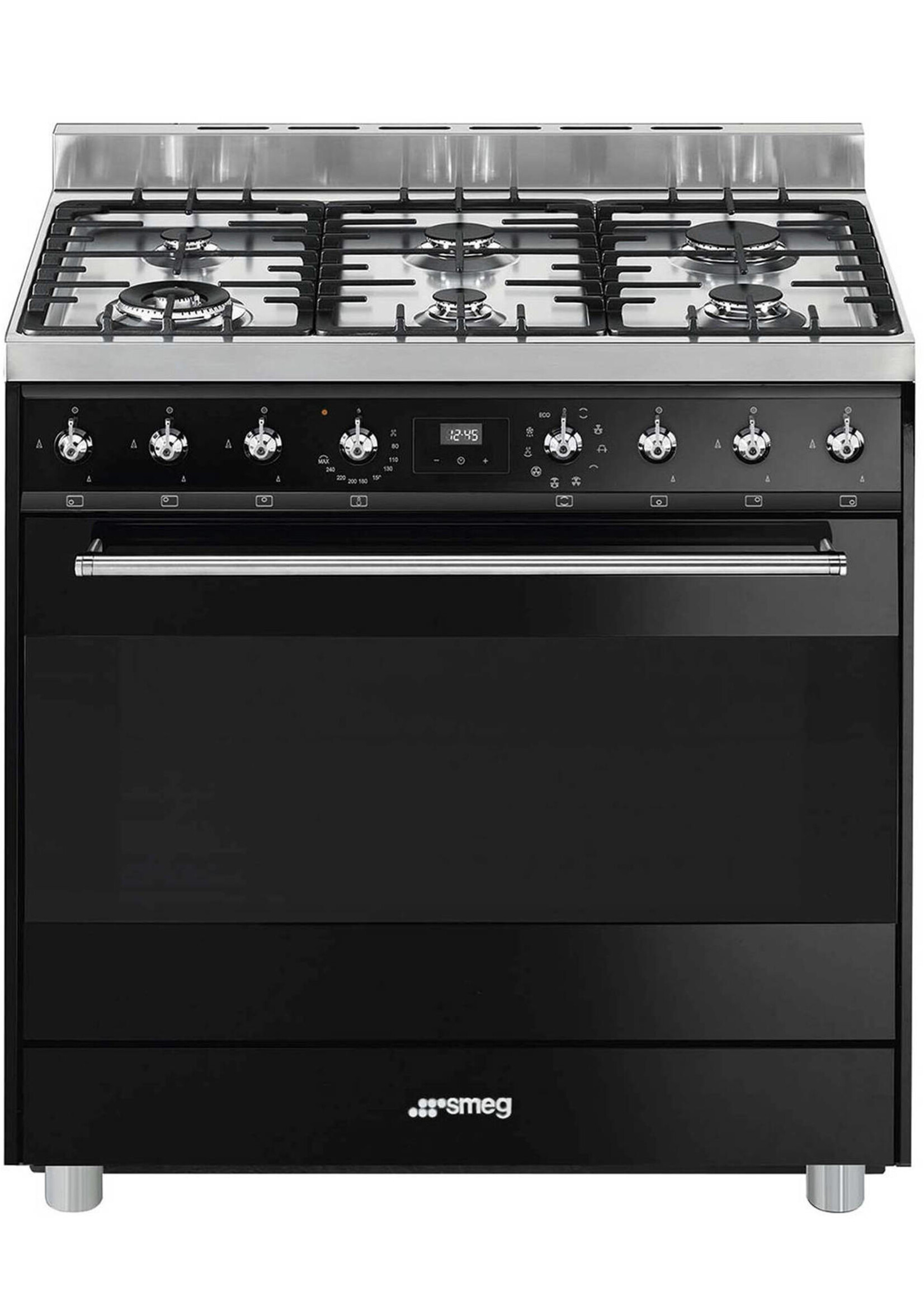 Smeg C9GMNNLK91 gasfornuis 90 cm