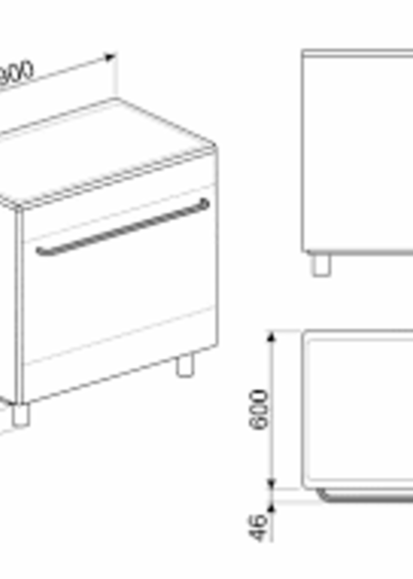 Smeg CG90IXT9 inductiefornuis 90 cm