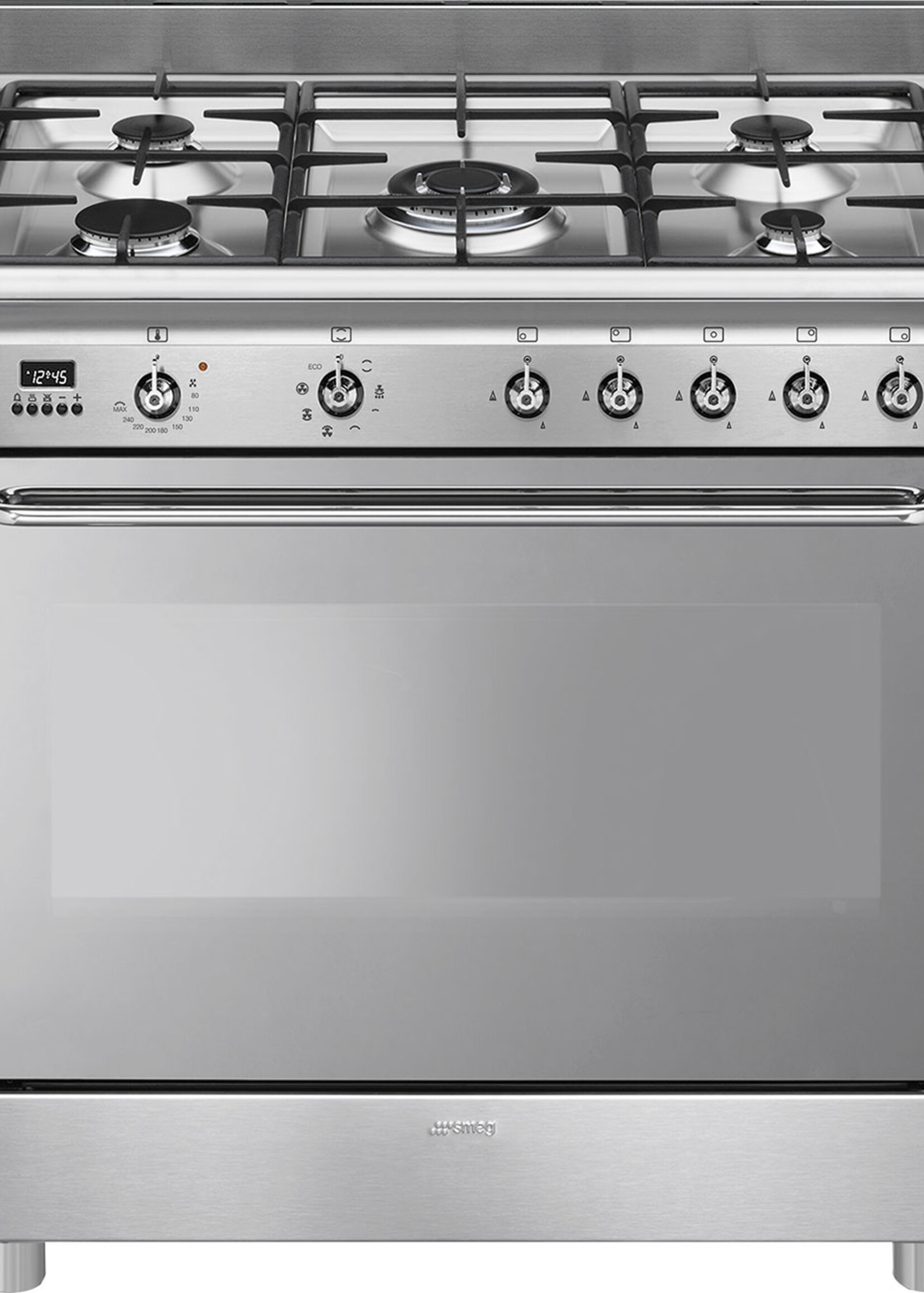 Smeg SNLK90MFX9 gasfornuis 90 cm