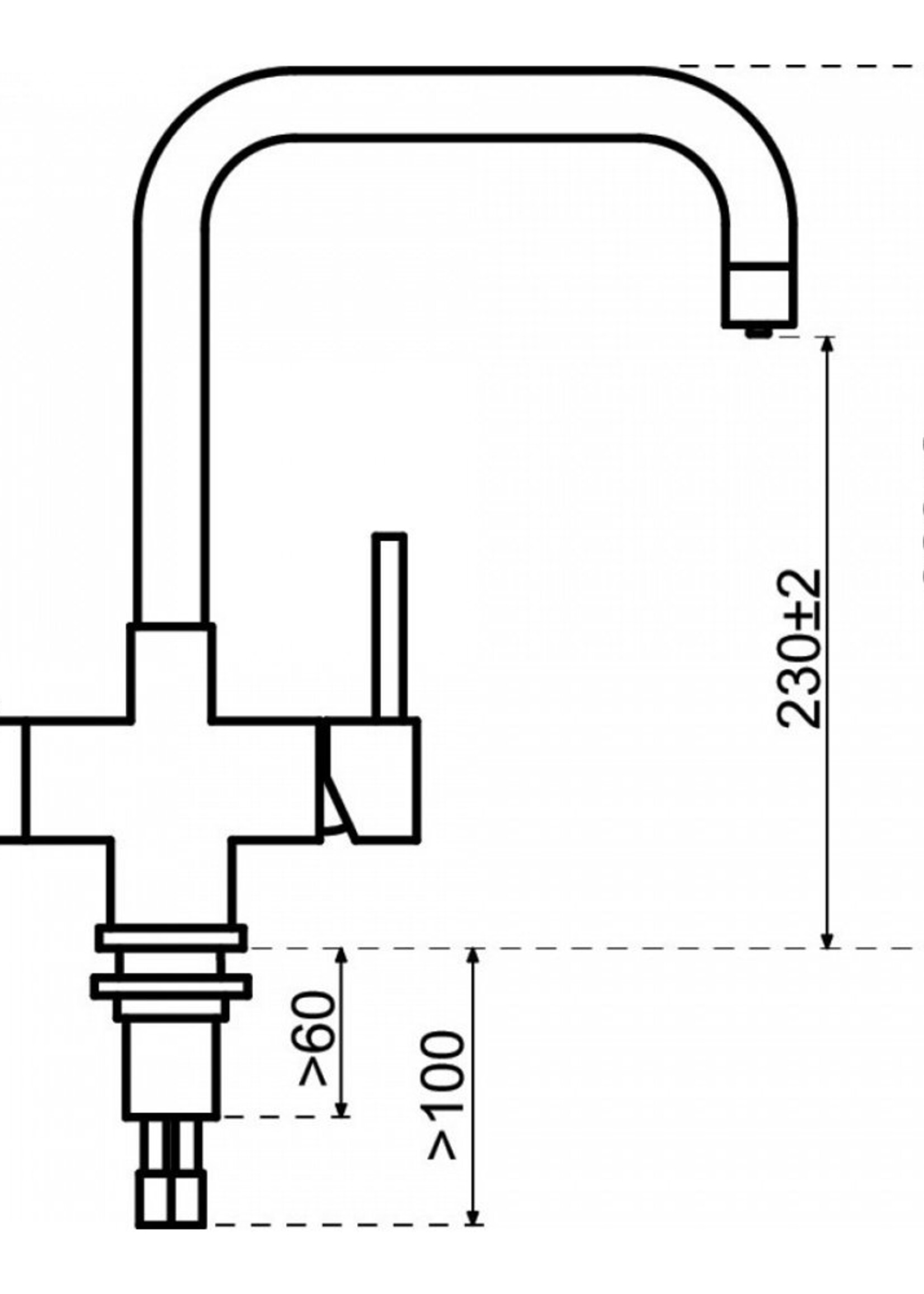 Selsiuz 350219 kokend waterkraan