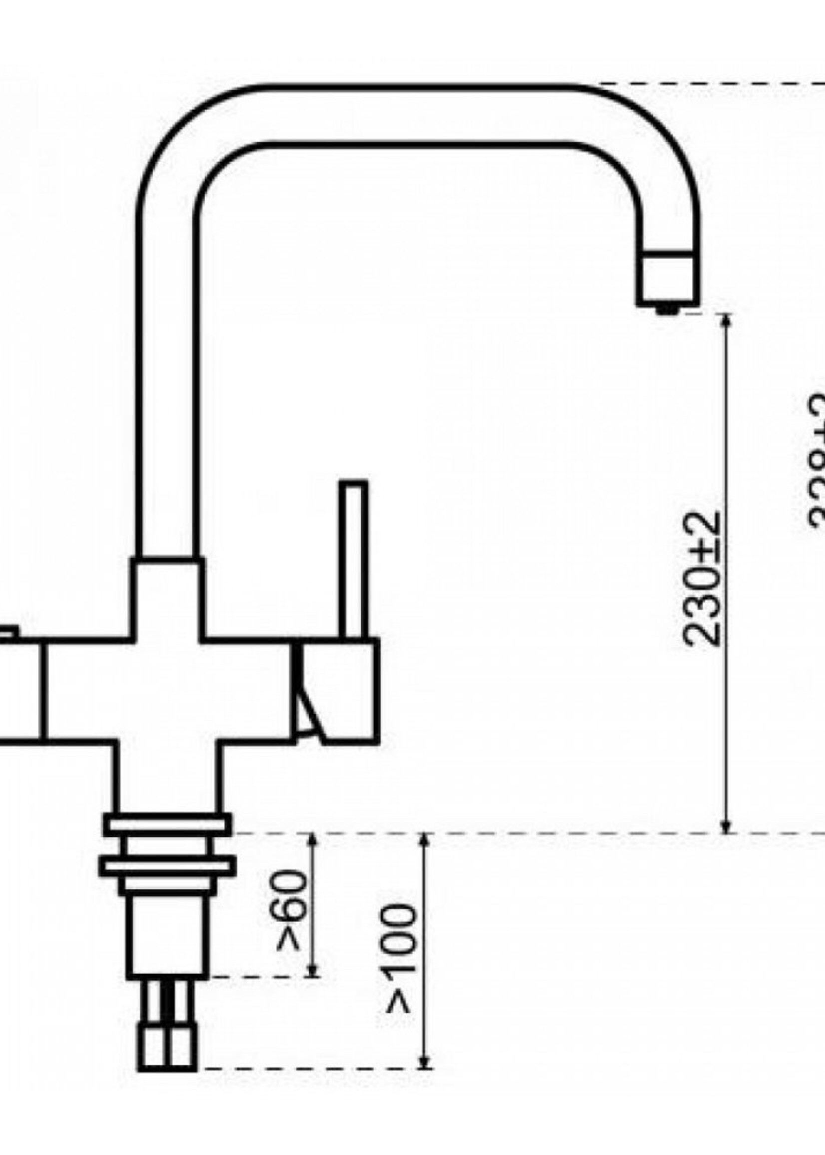 Selsiuz 350290 kokend waterkraan