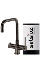 Selsiuz 350291 3-in-1 Kokend-Water Kraan met Combi Boiler - Gun Metal