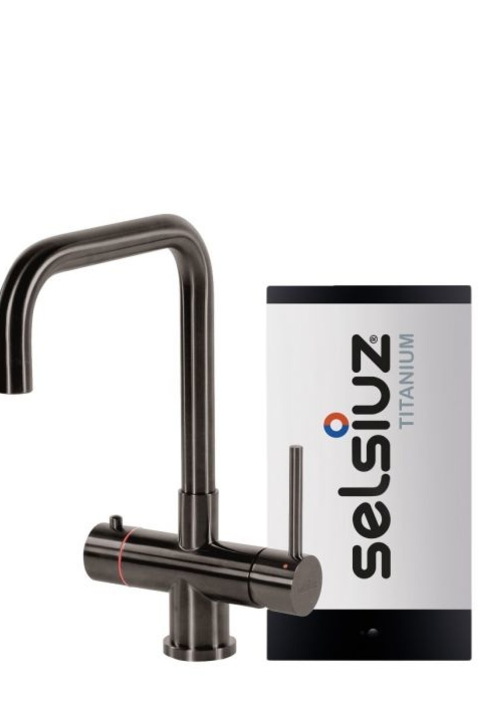 Selsiuz 350291 3-in-1 Kokend-Water Kraan met Combi Boiler - Gun Metal