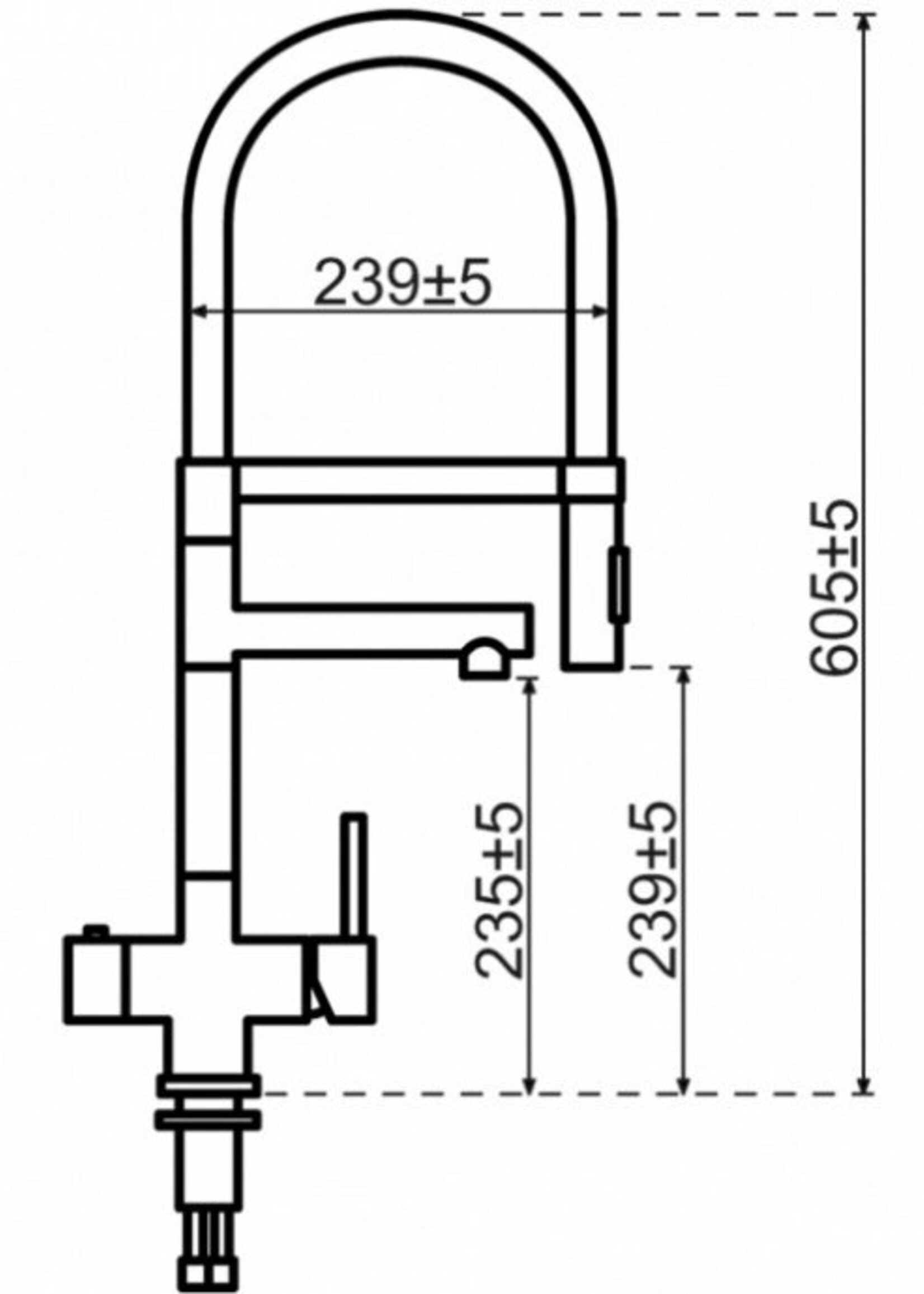 Selsiuz 350294 kokend waterkraan