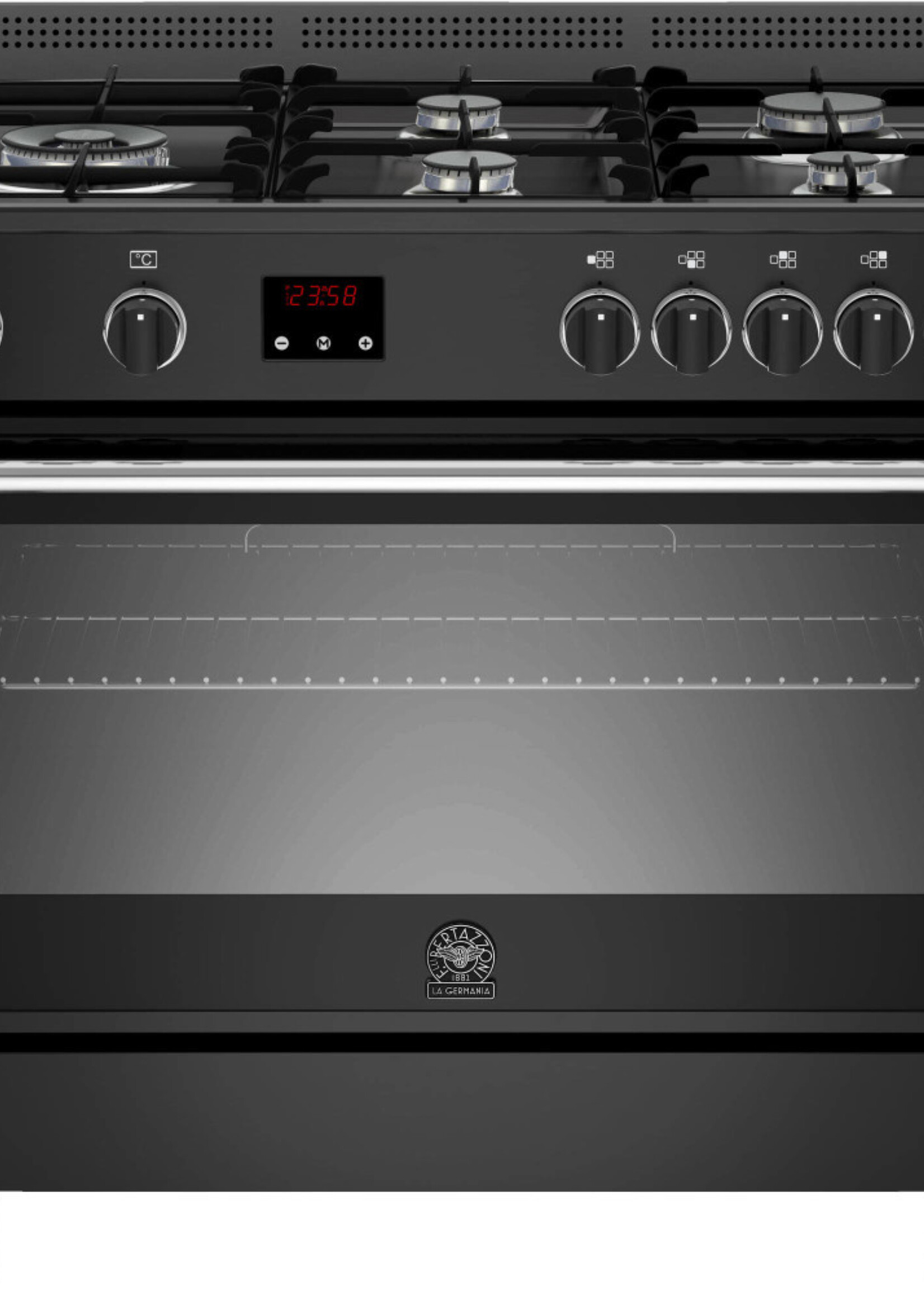 Bertazzoni AMS95L61KLNE19 fornuis 90 cm