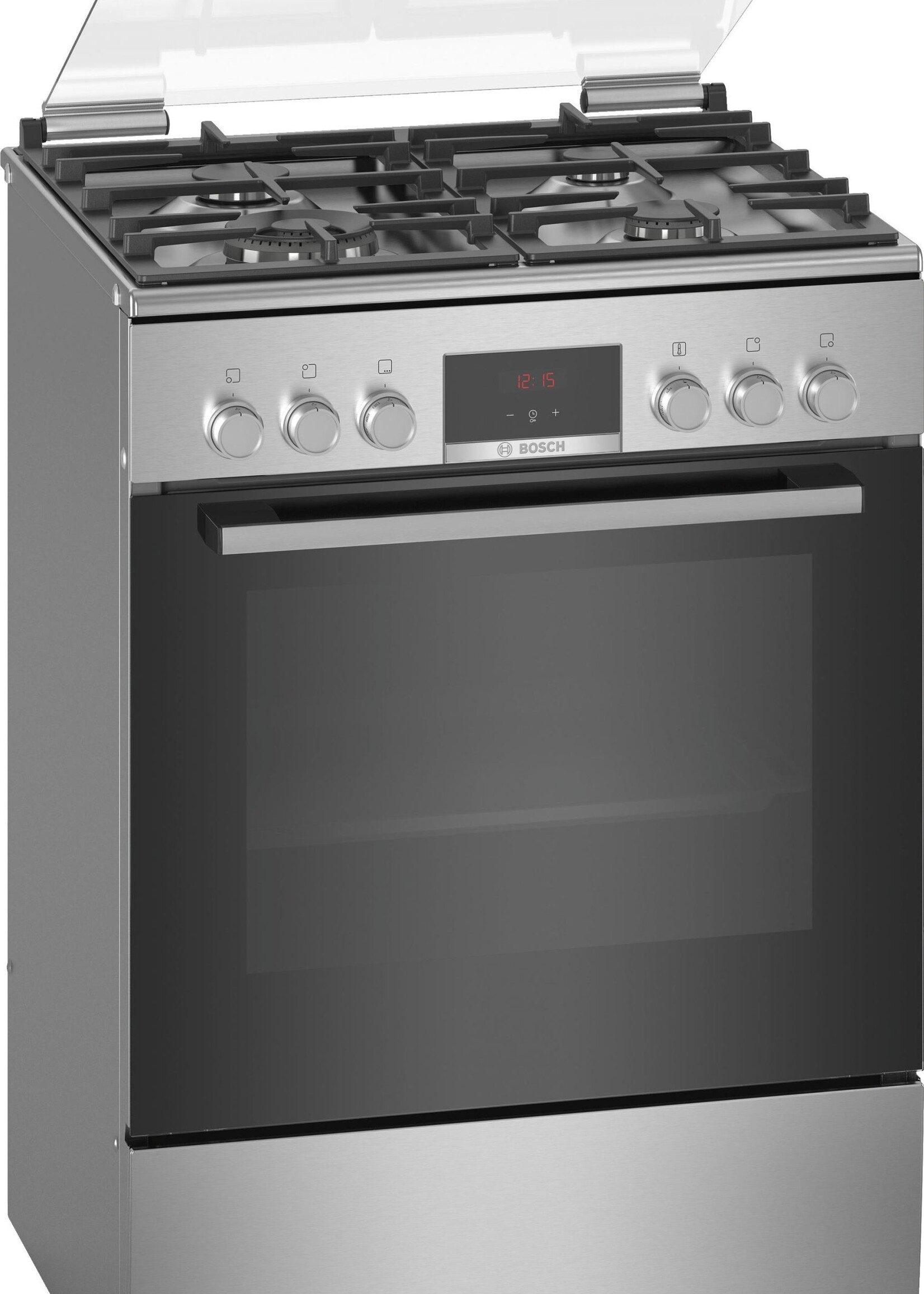 Bosch HXR390I50N vrijstaand gasfornuis