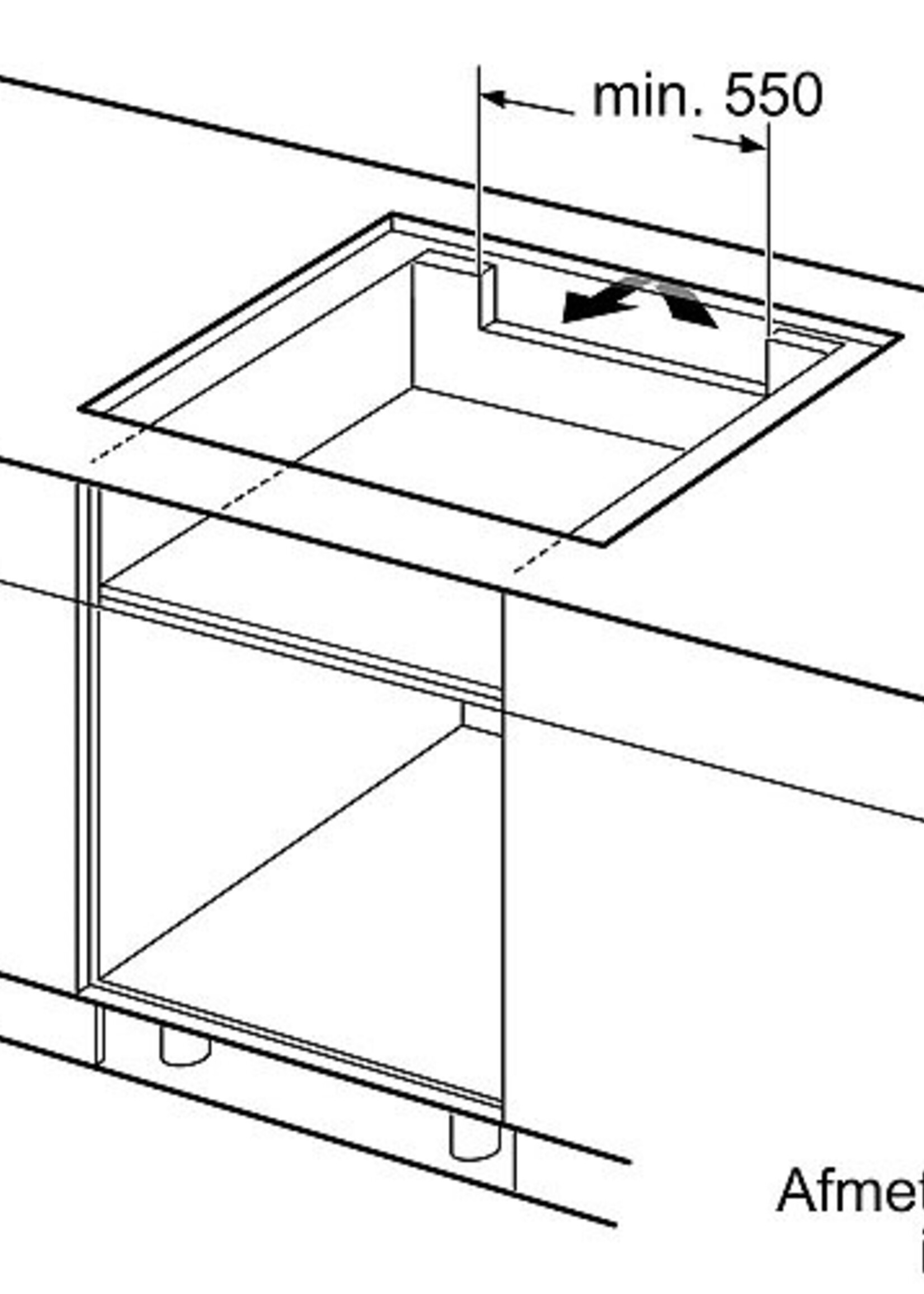 Bosch PXV890DV5E inductiekookplaat - 80 cm