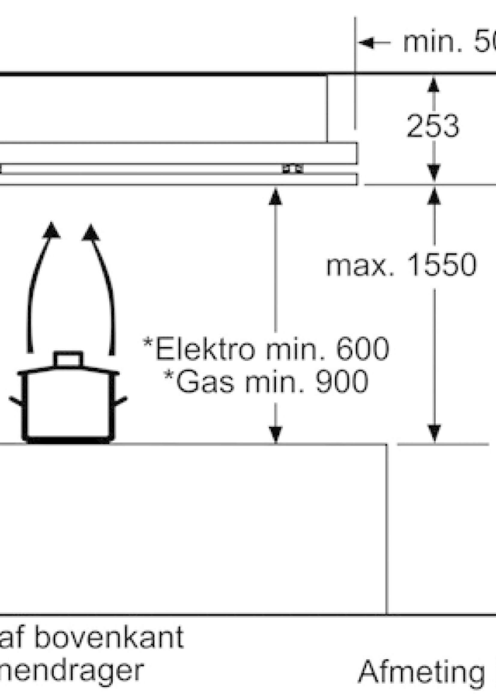 Bosch DID126G20 plafondunit 120 cm