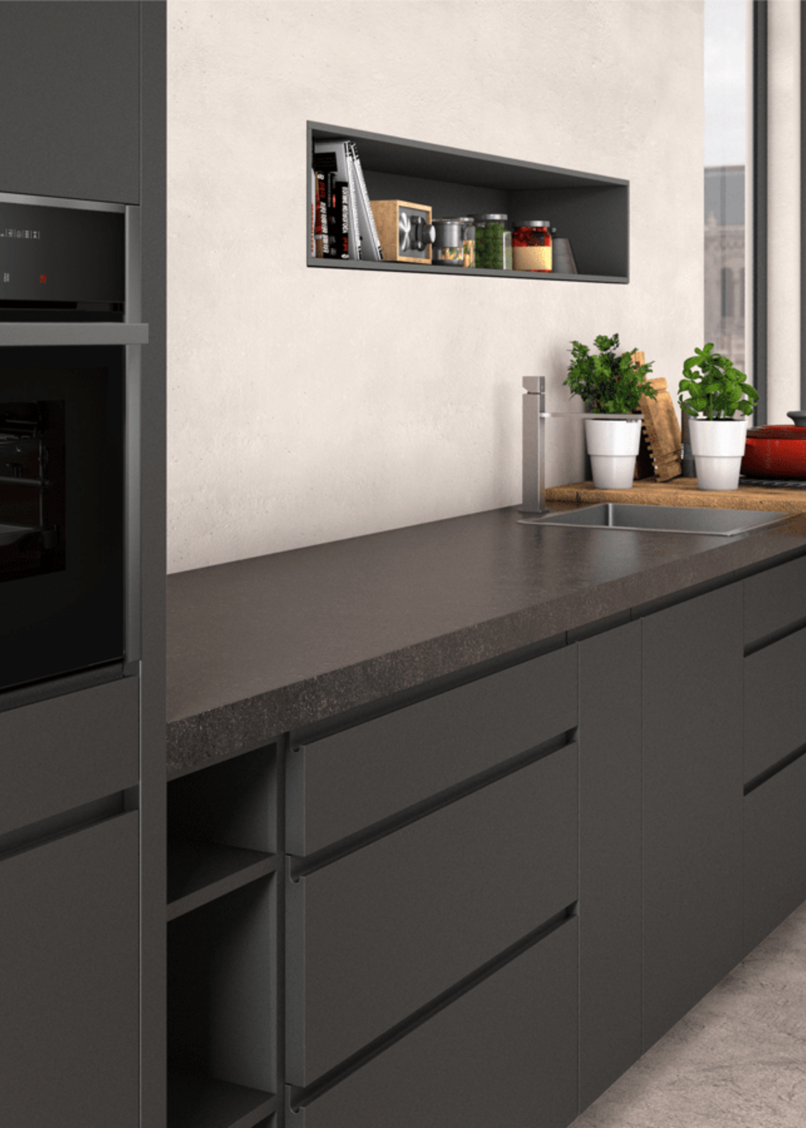 Neff C17CR22G0 compacte oven