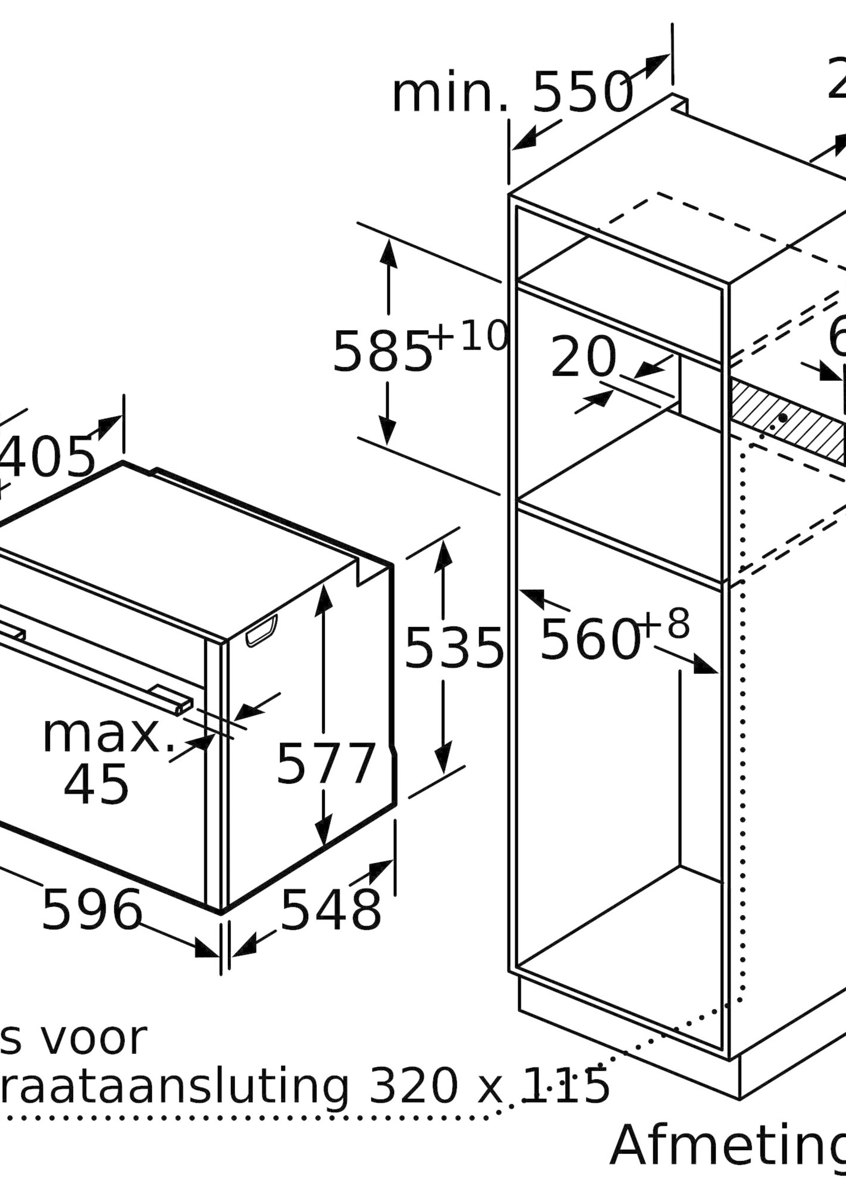 Neff B58VT68G0 oven met stoom