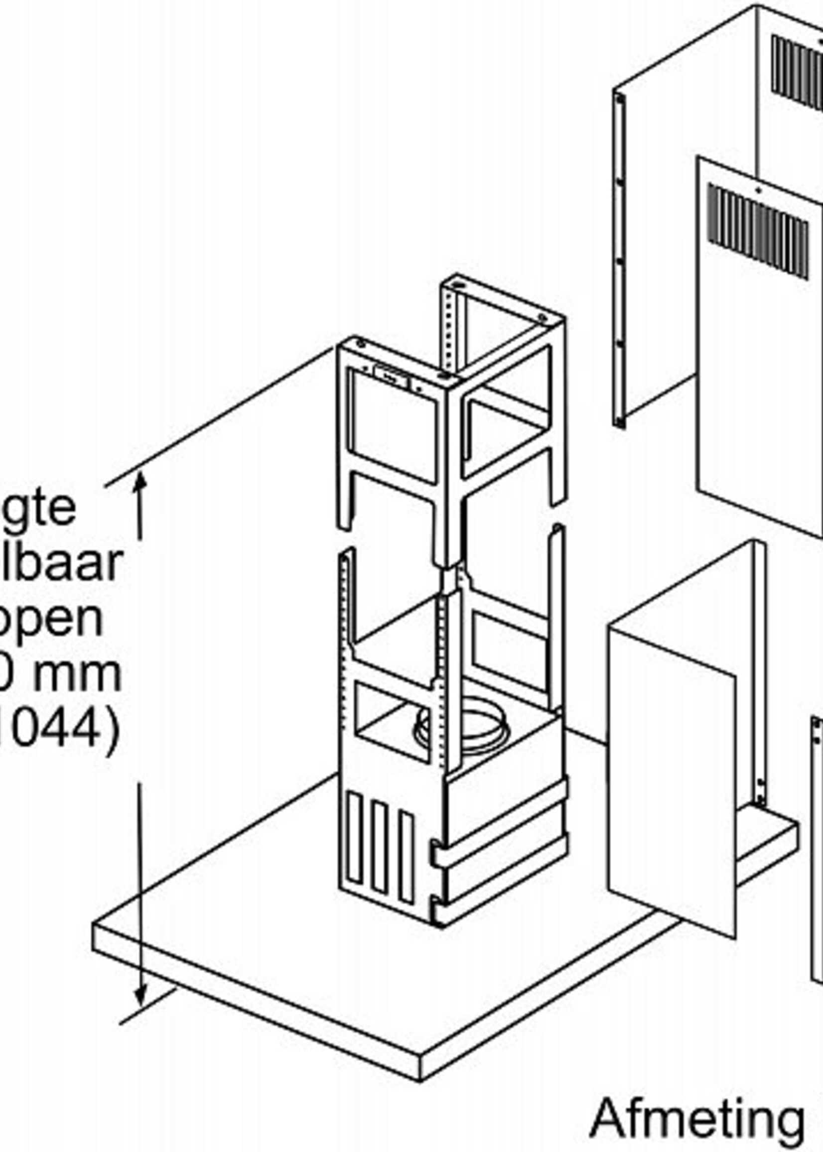 Neff eilandschouw afzuigkap