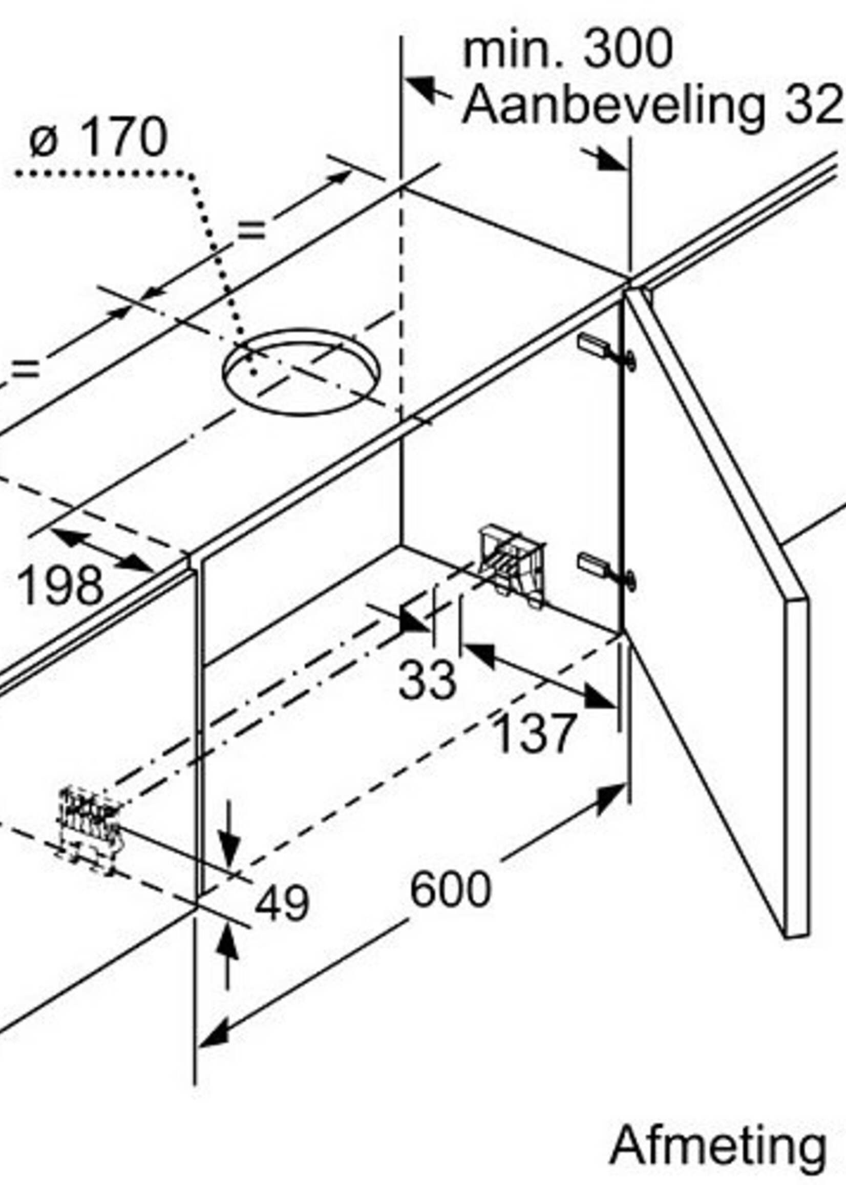 Neff D49ED52X1 vlakscherm afzuigkap