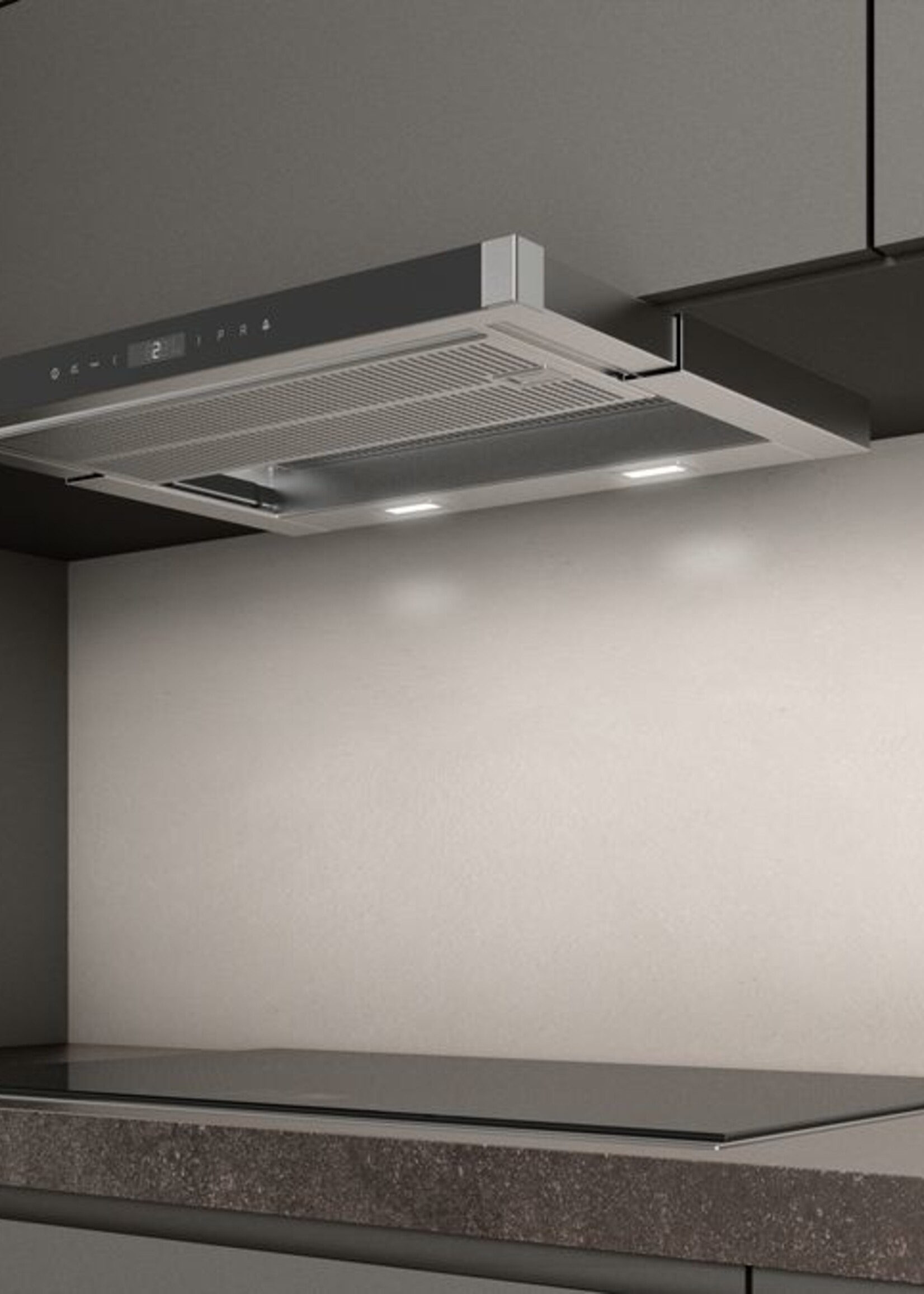 Neff D46PU54X1 vlakscherm afzuigkap