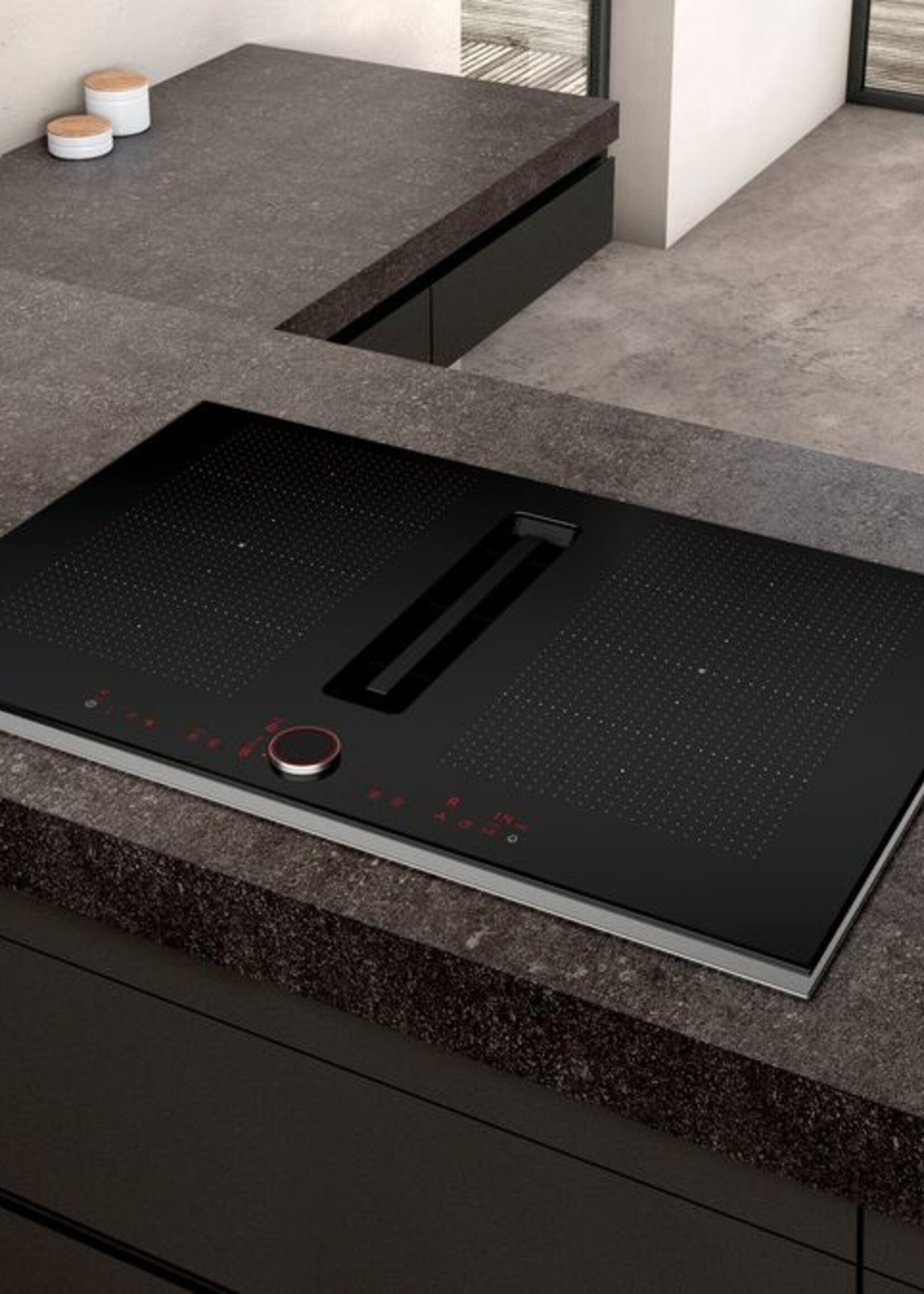 Neff T58PL6EX2 inductiekookplaat met afzuiging - 79 cm
