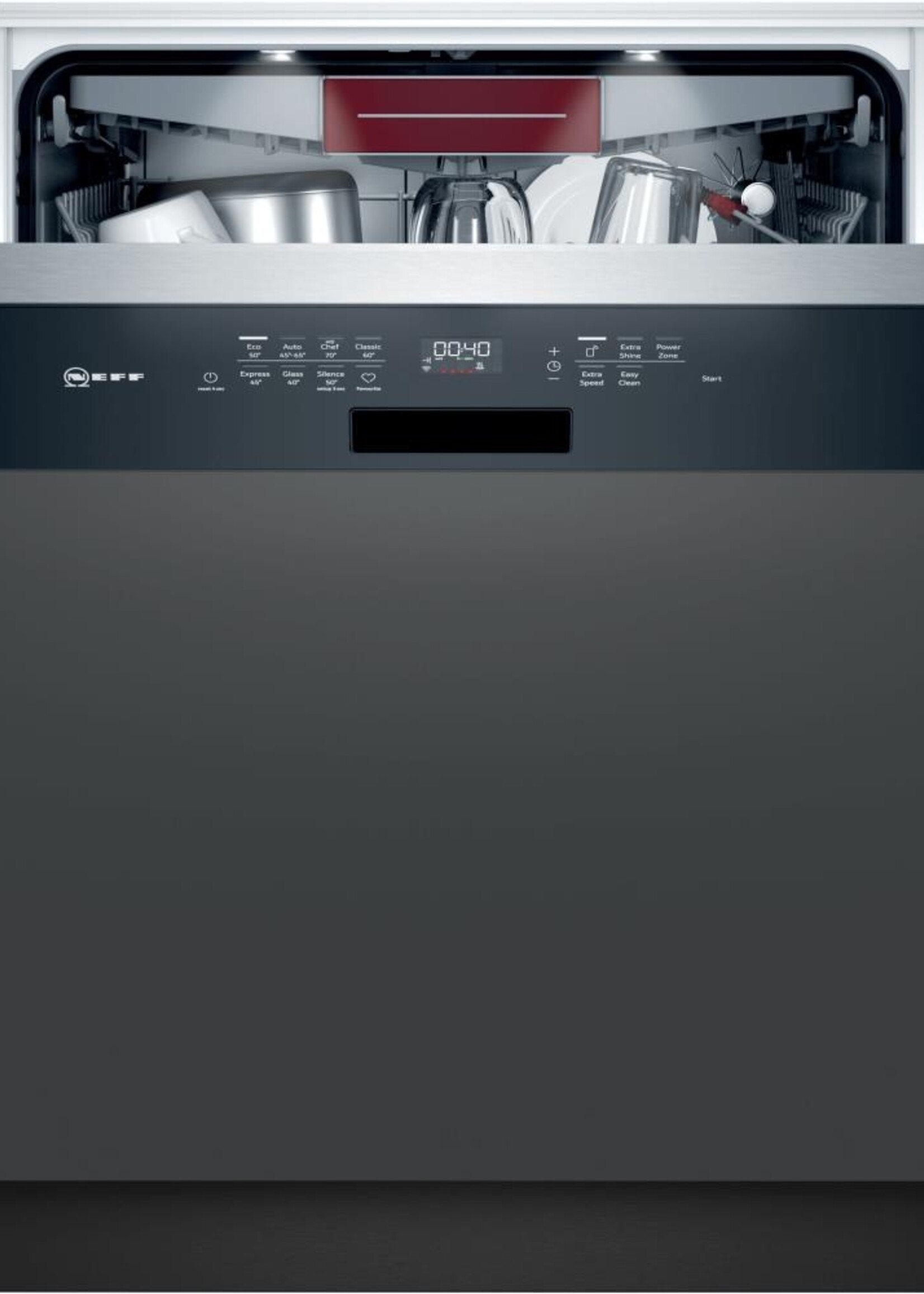 Neff S147ZCS35E geïntegreerde vaatwasser