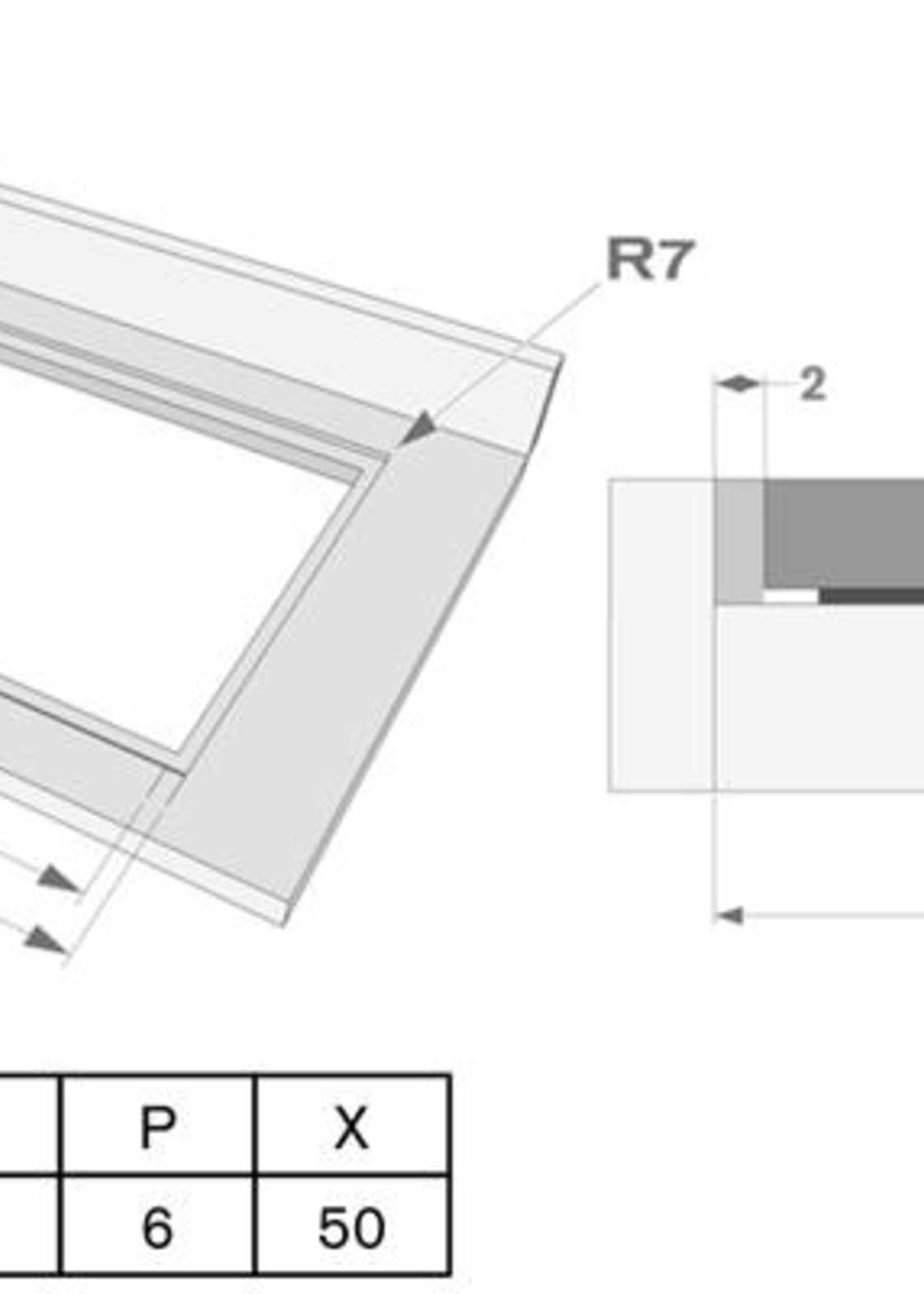 1775 Inductiekookplaat Pro - 80 cm