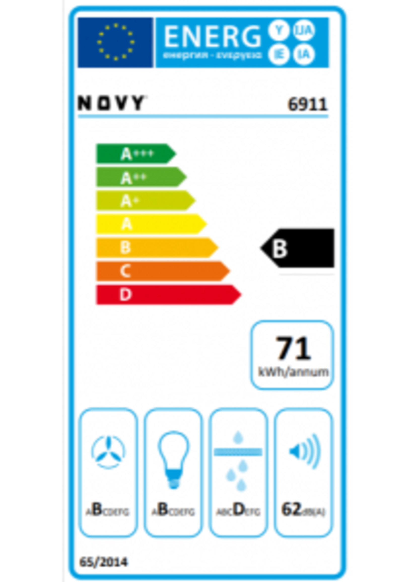 Novy 6911 Plafondunit Pureline Pro Compact