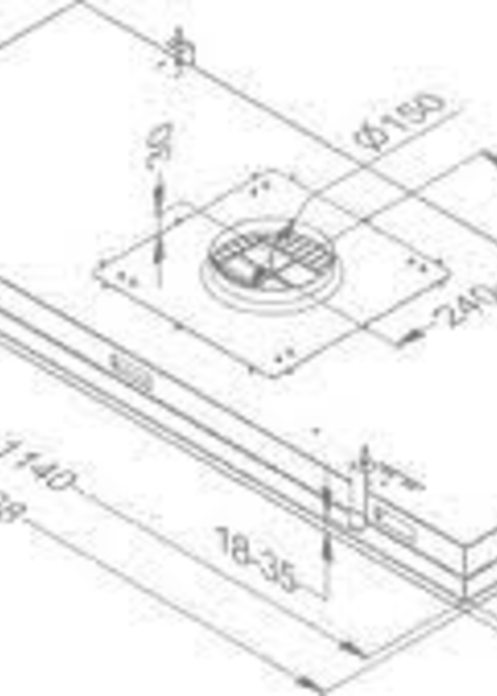 Novy 6846 plafondunit pureline