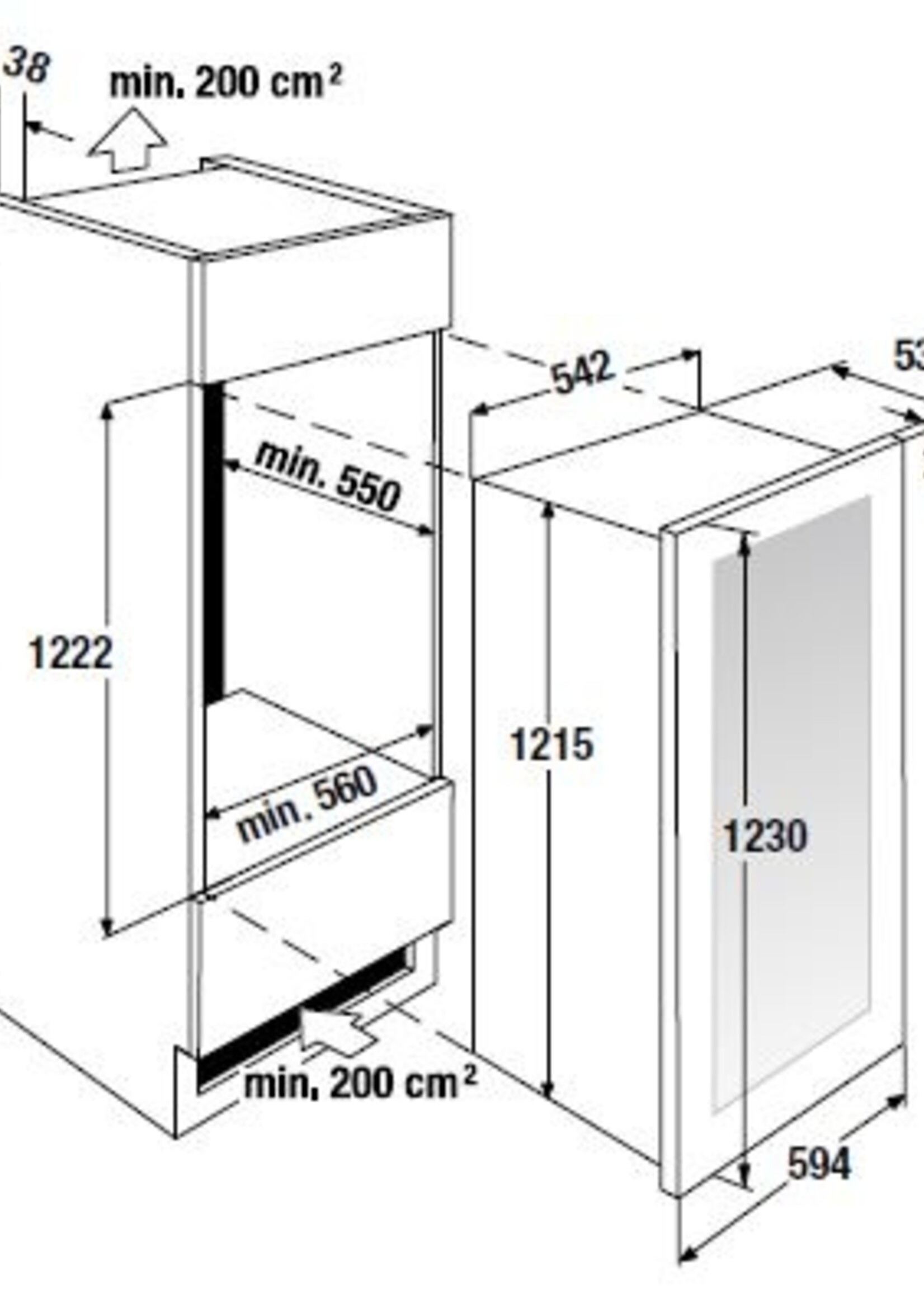 Küppersbusch FWK4800.0S wijnklimaatkast