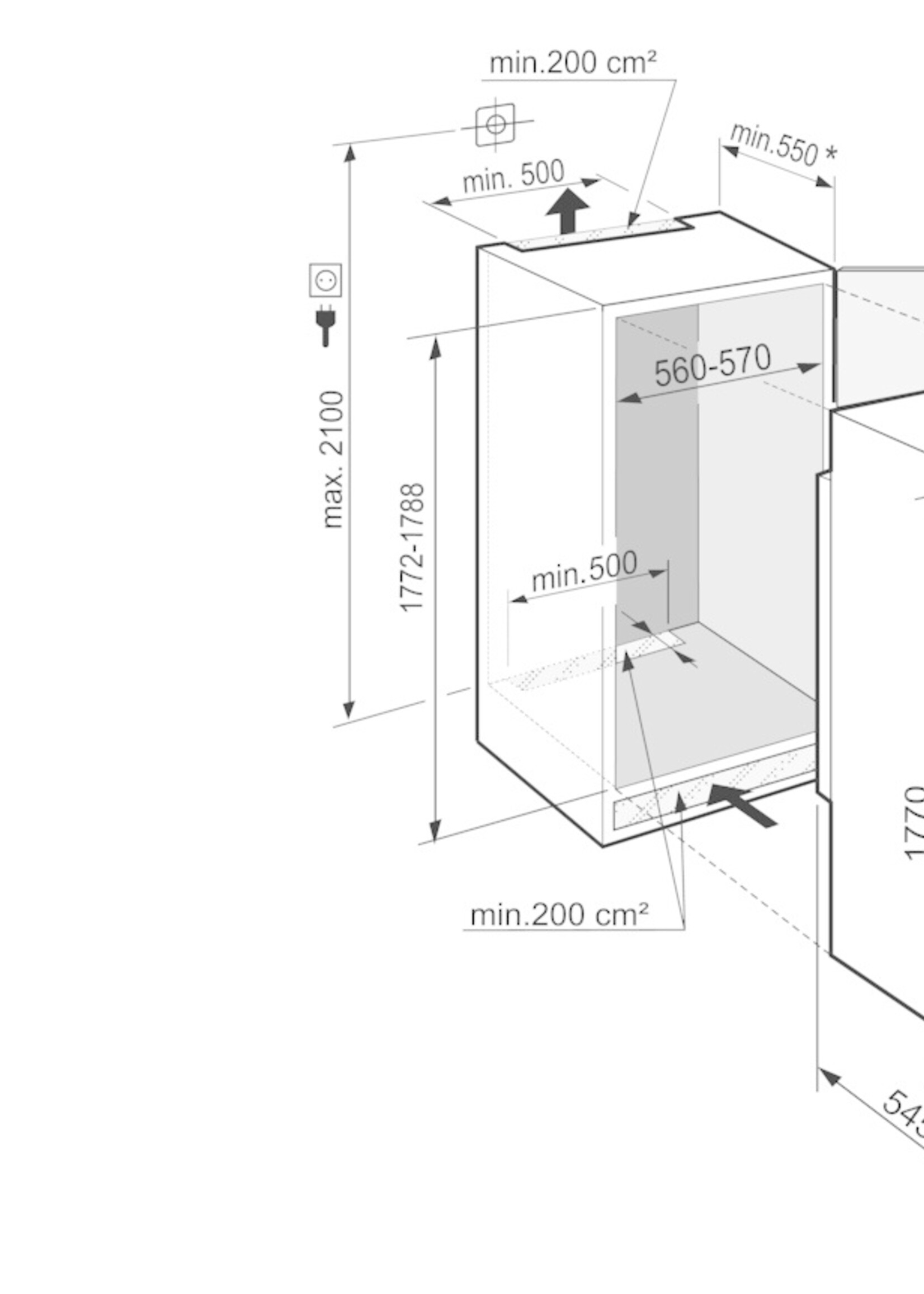 Liebherr ICSE5103 pure koel/vriescombinatie