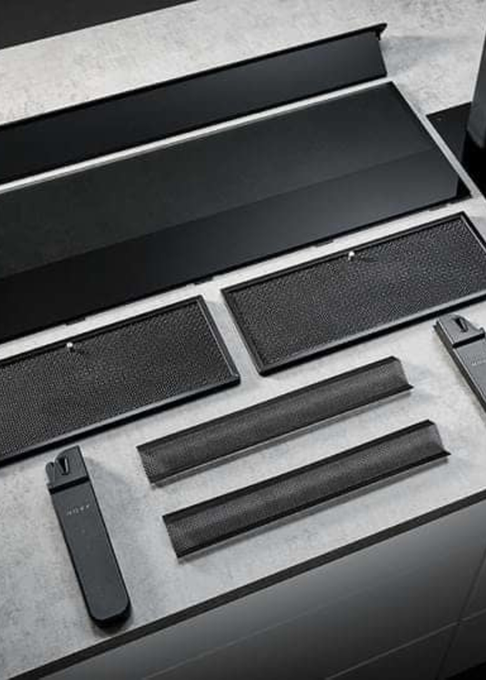 Novy 1841 Panorama Power - 88 x 52 cm - Werkbladafzuiging - Zwart