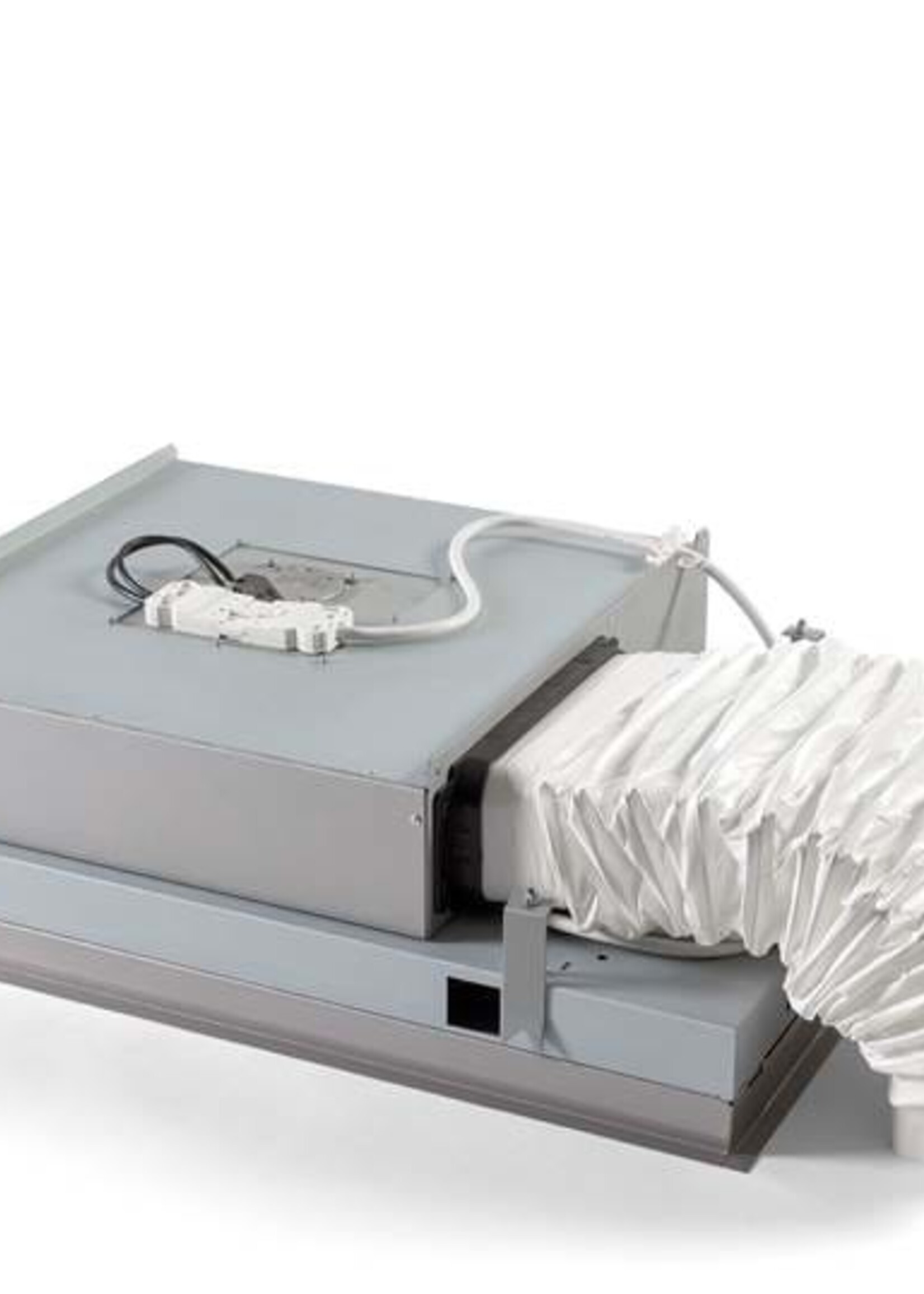 Novy 6822 Pure'line Compact LED - Zwart - 120 cm - incl. motor