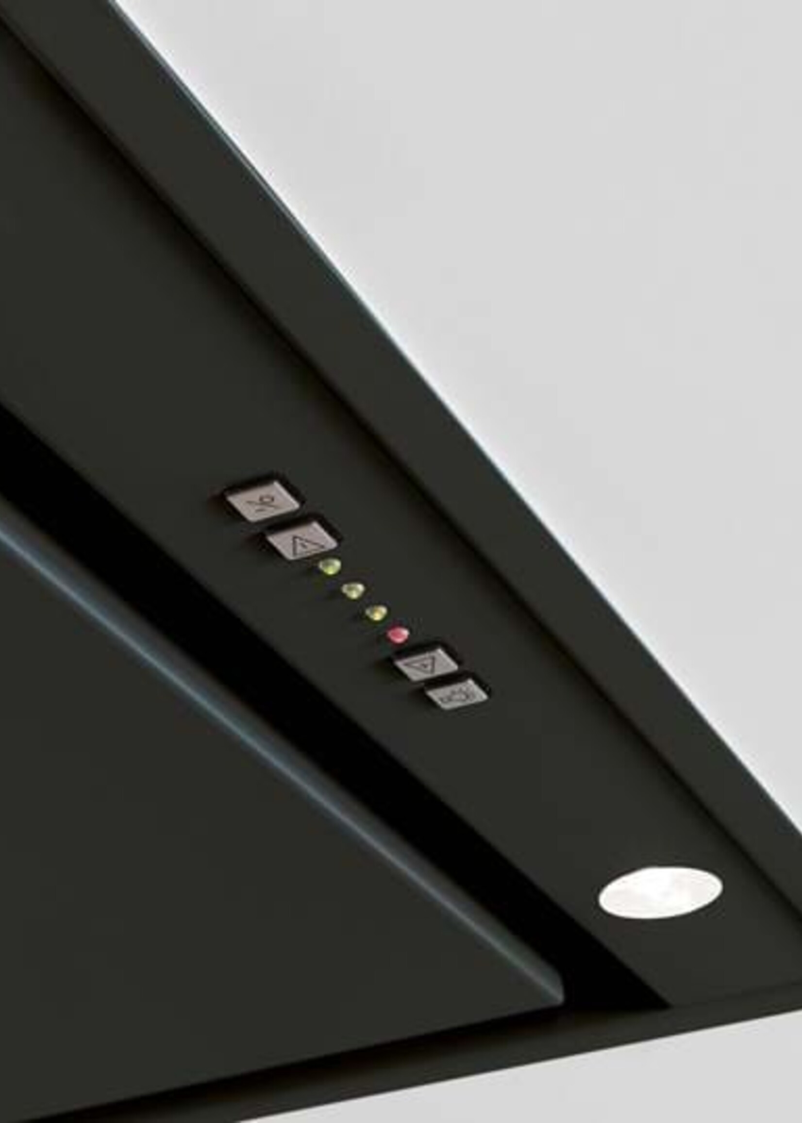 Novy 6822 Pure'line Compact LED - Zwart - 120 cm - incl. motor