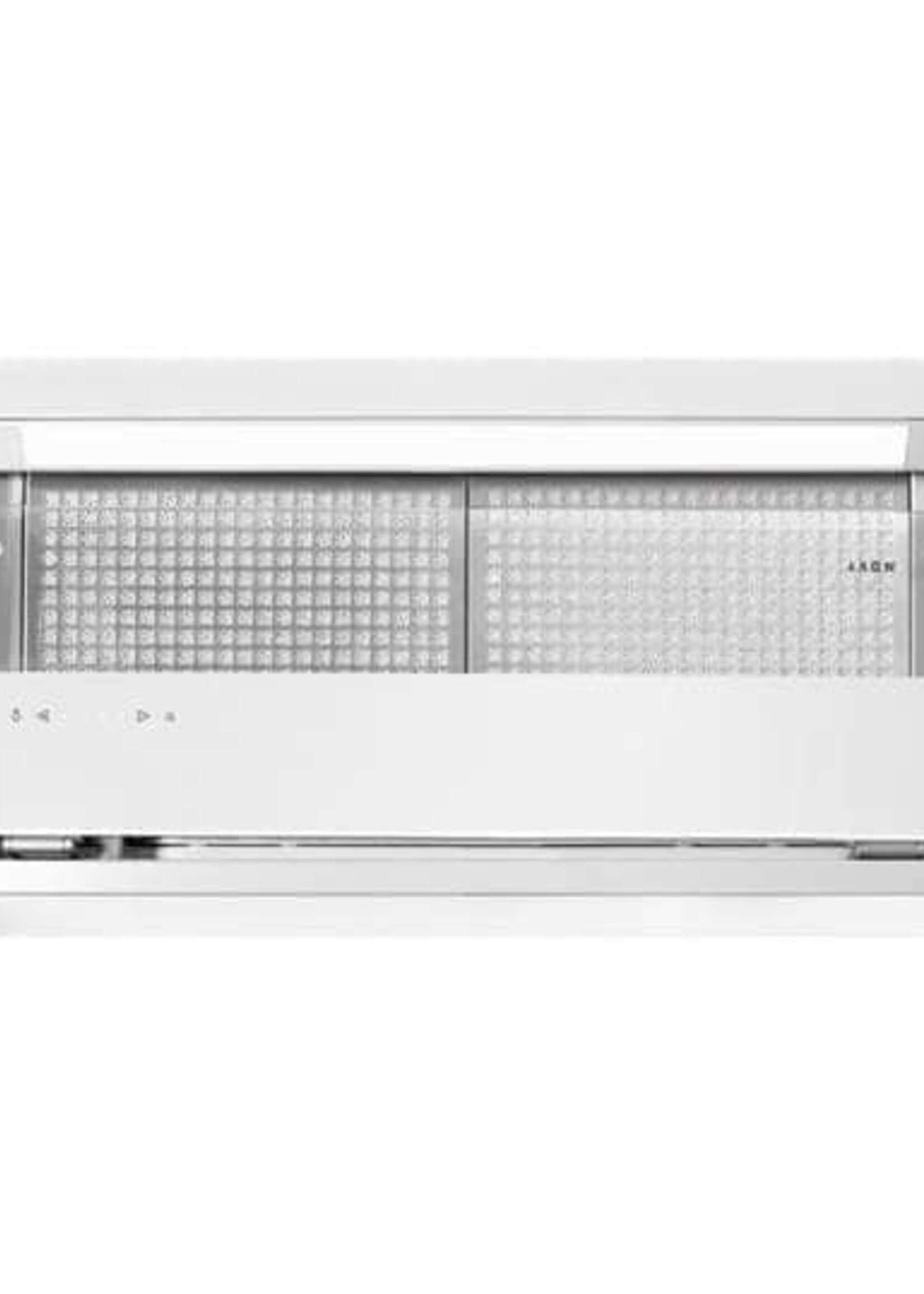 Novy 8711 vlakscherm afzuigkap - Wit - 60 cm