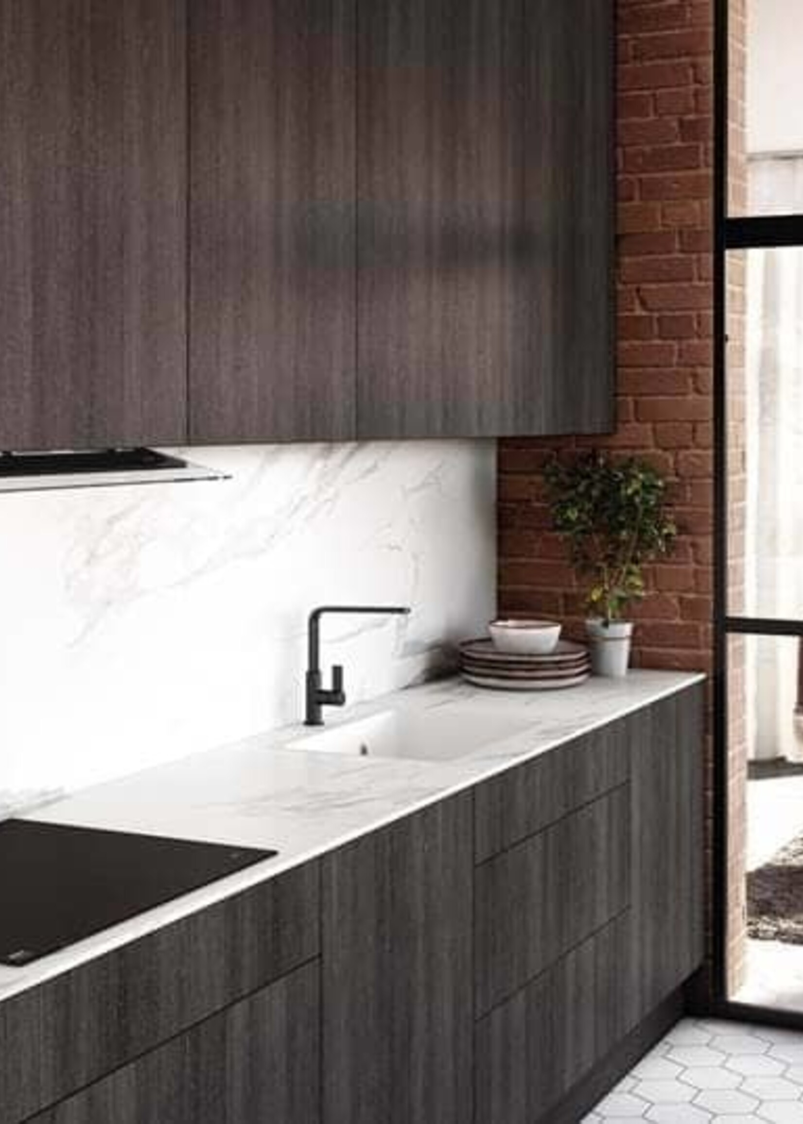 Novy 8740 Vlakscherm Afzuigkap - 90cm - Antraciet