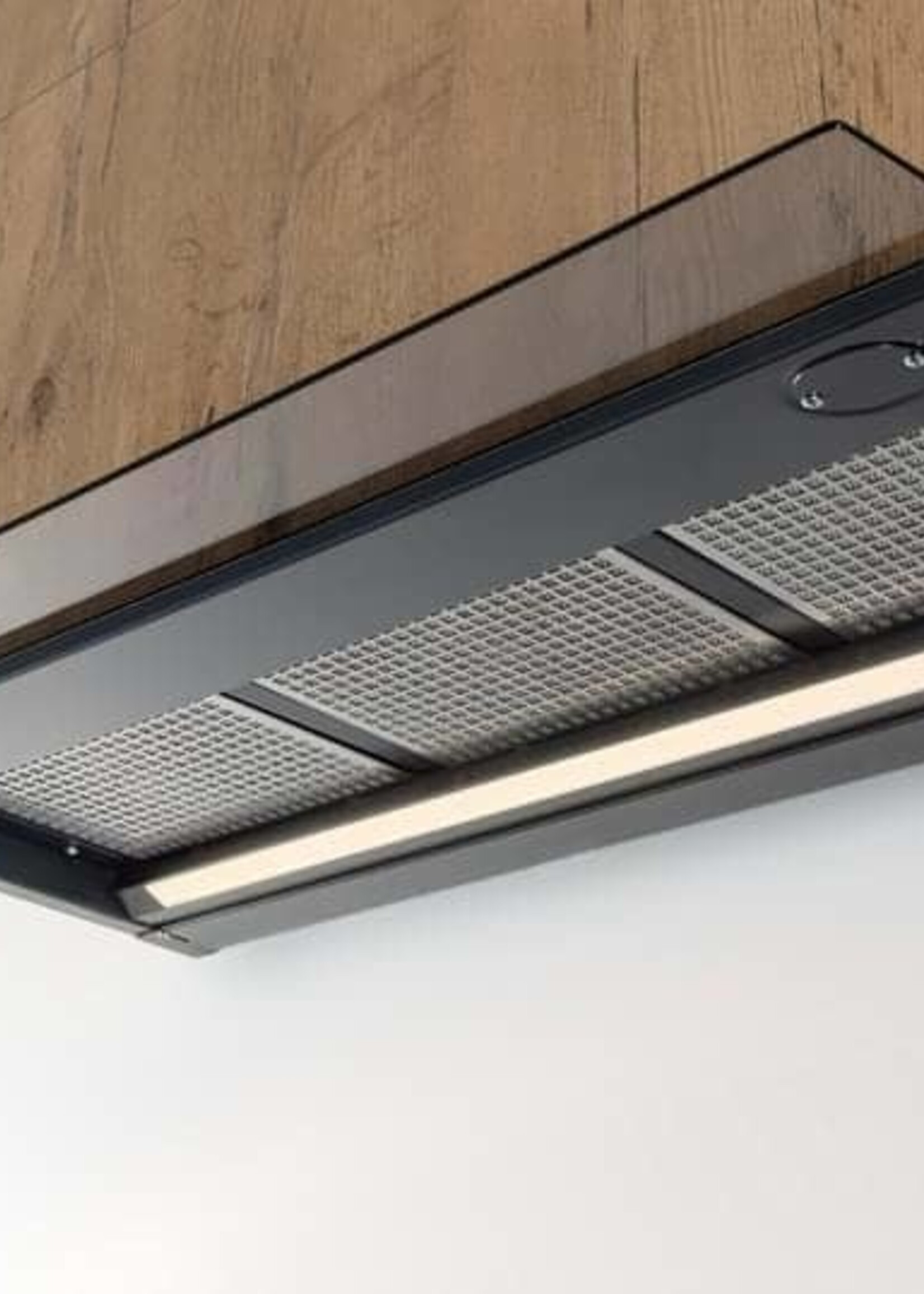 Novy 8770 Vlakschermkap - 120 cm - Antraciet