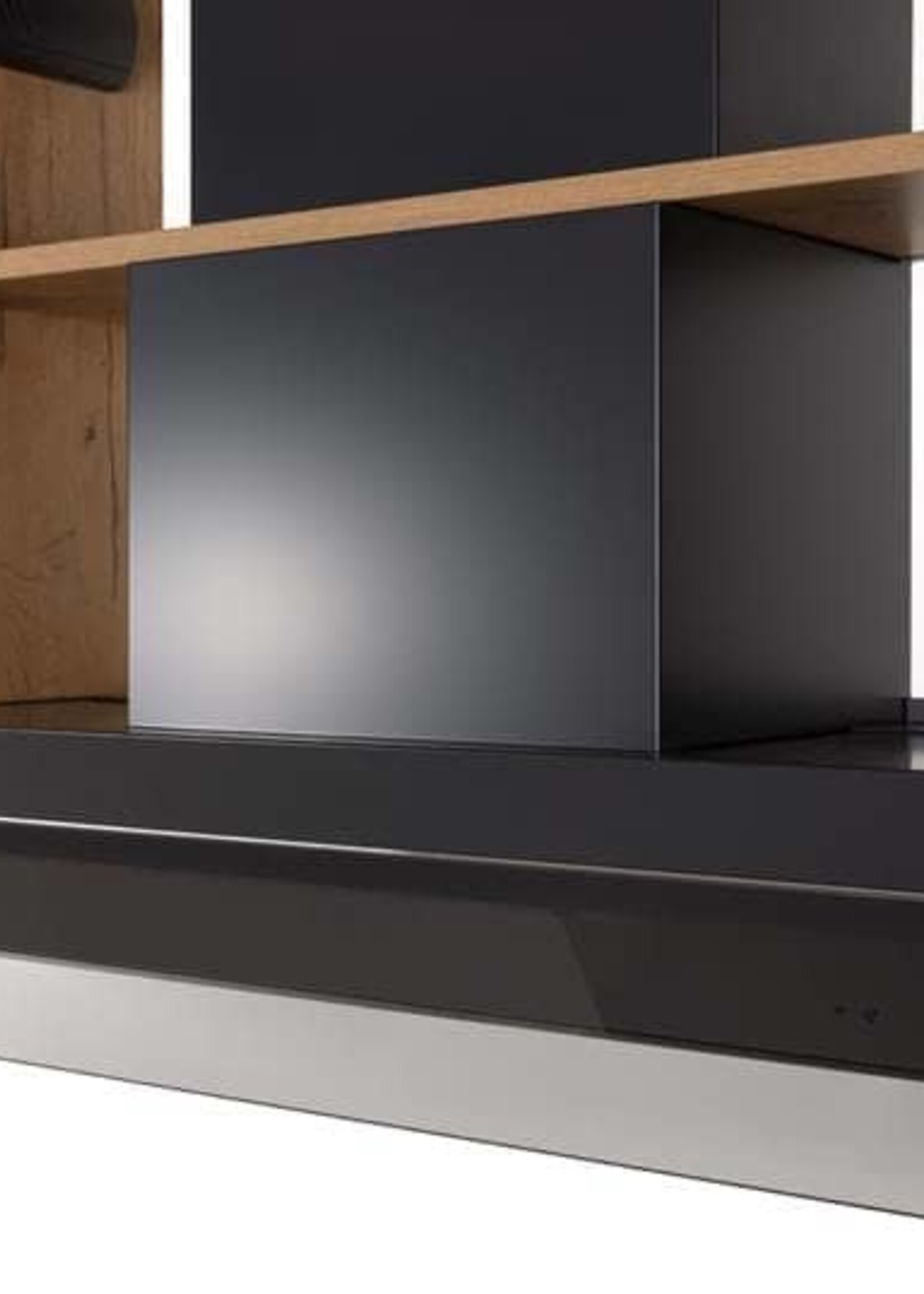 Novy 8770 Vlakschermkap - 120 cm - Antraciet