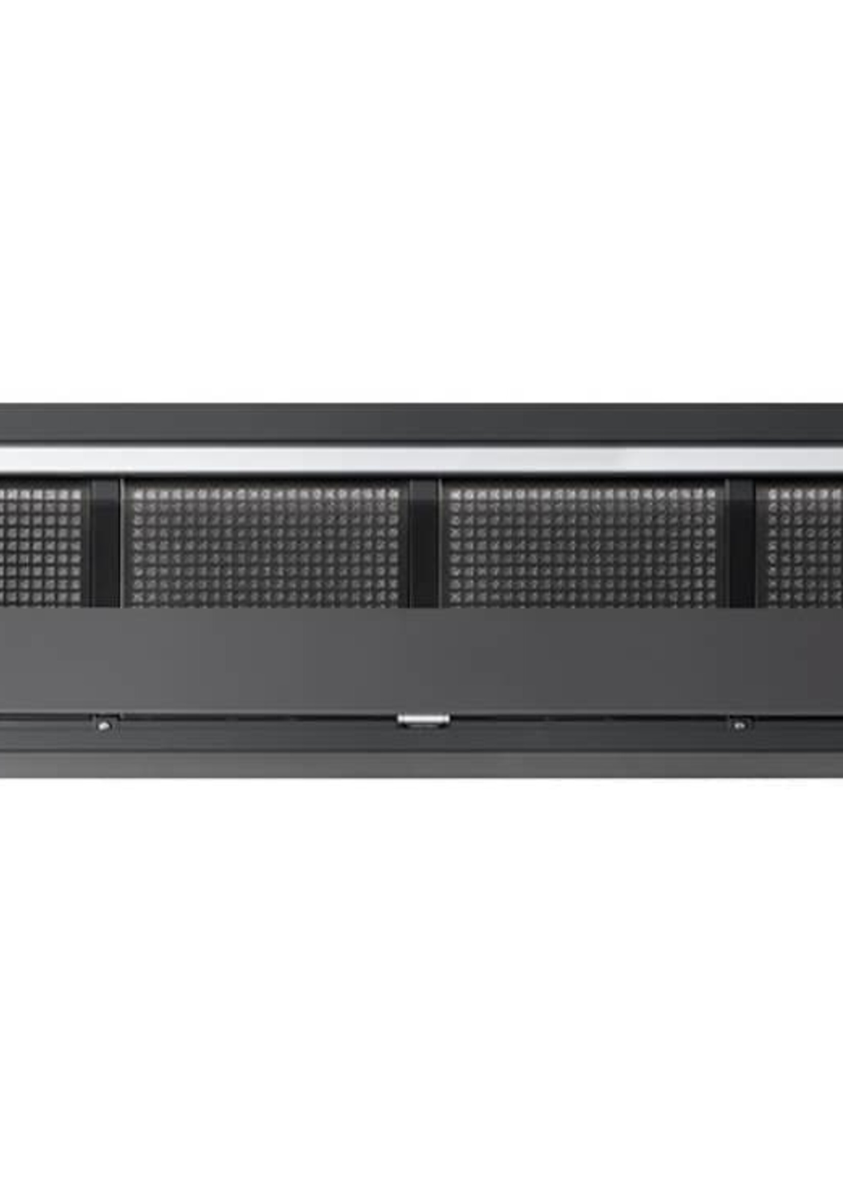 Novy 8770 Vlakschermkap - 120 cm - Antraciet