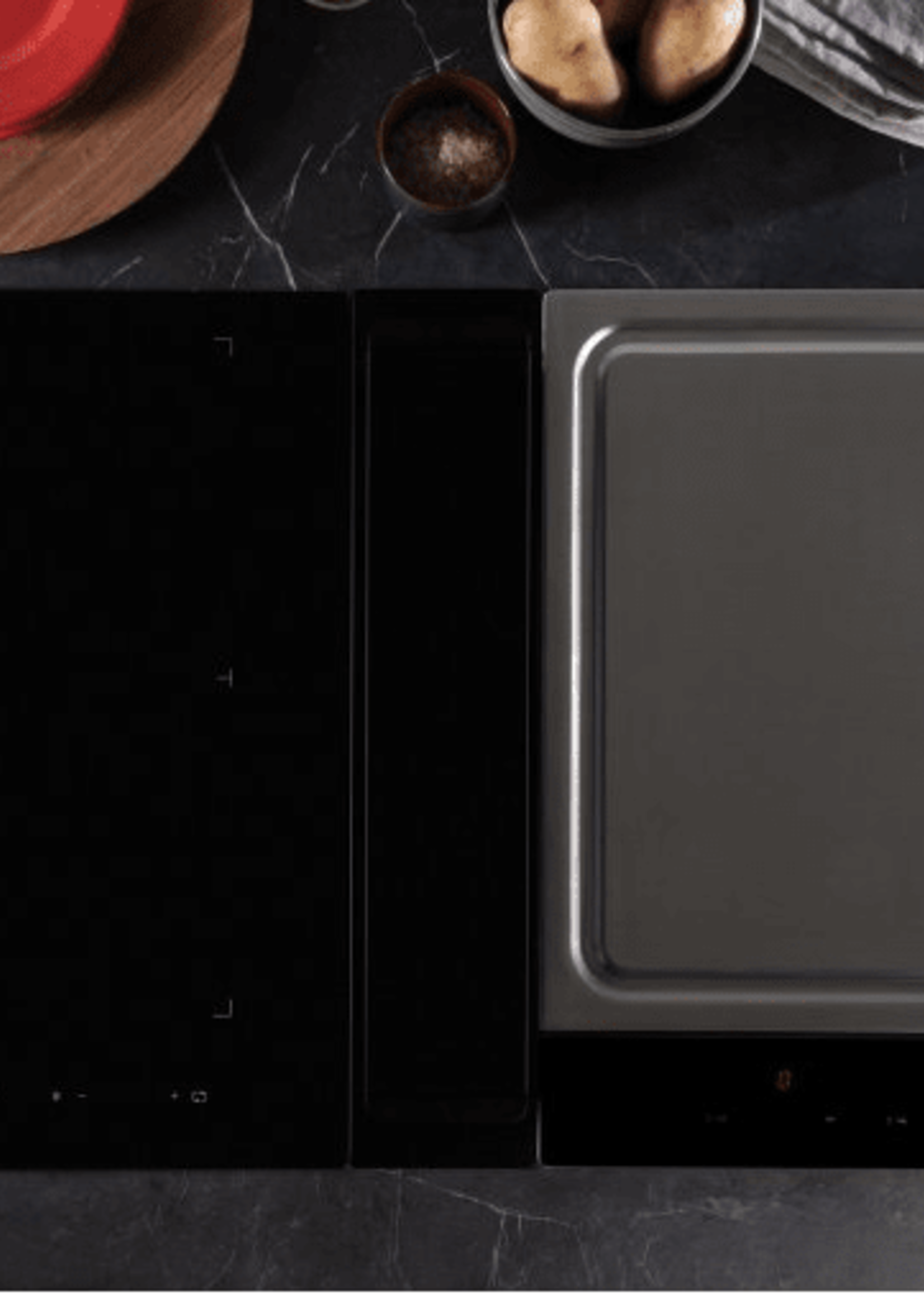 Novy 40006 Up Power Teppan Yaki - Werkbladafzuiging &  TeppanYaki kookplaat - 90 cm