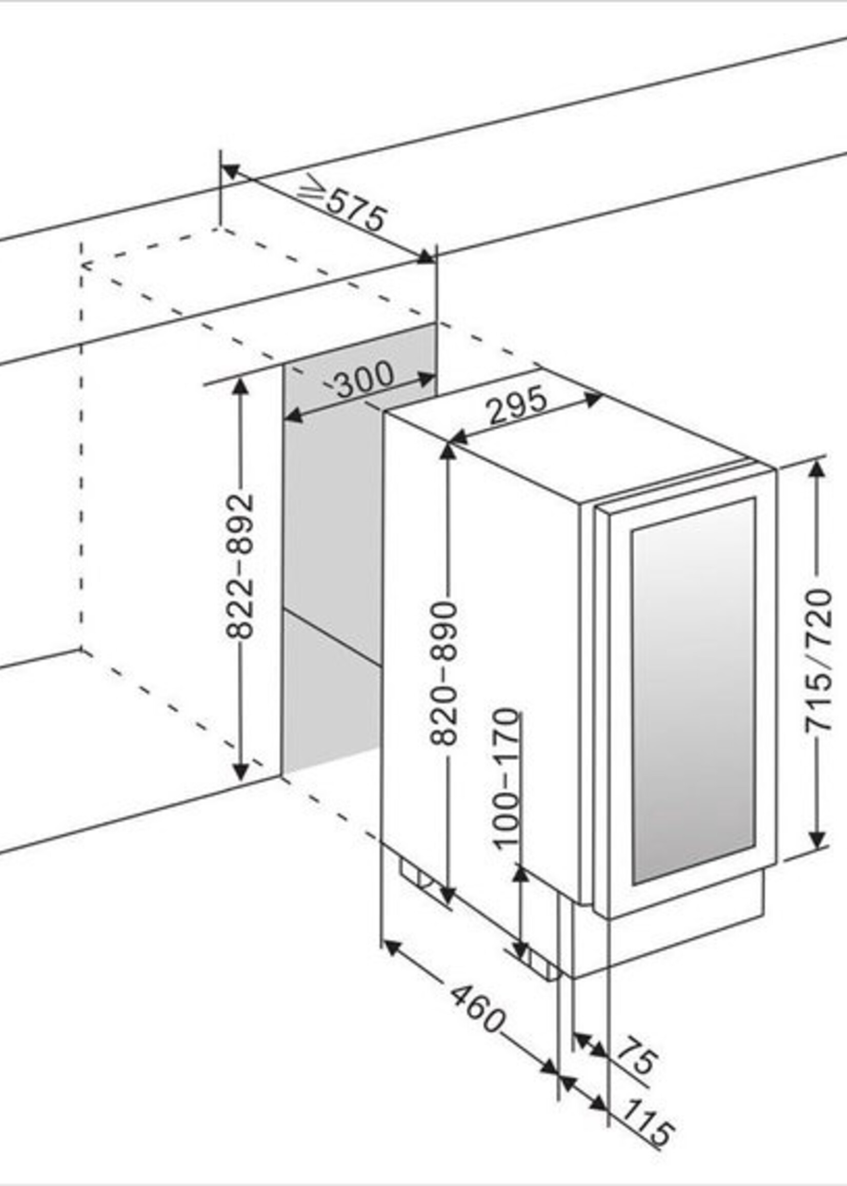 LE CHAI LB160 wijnkoelkast