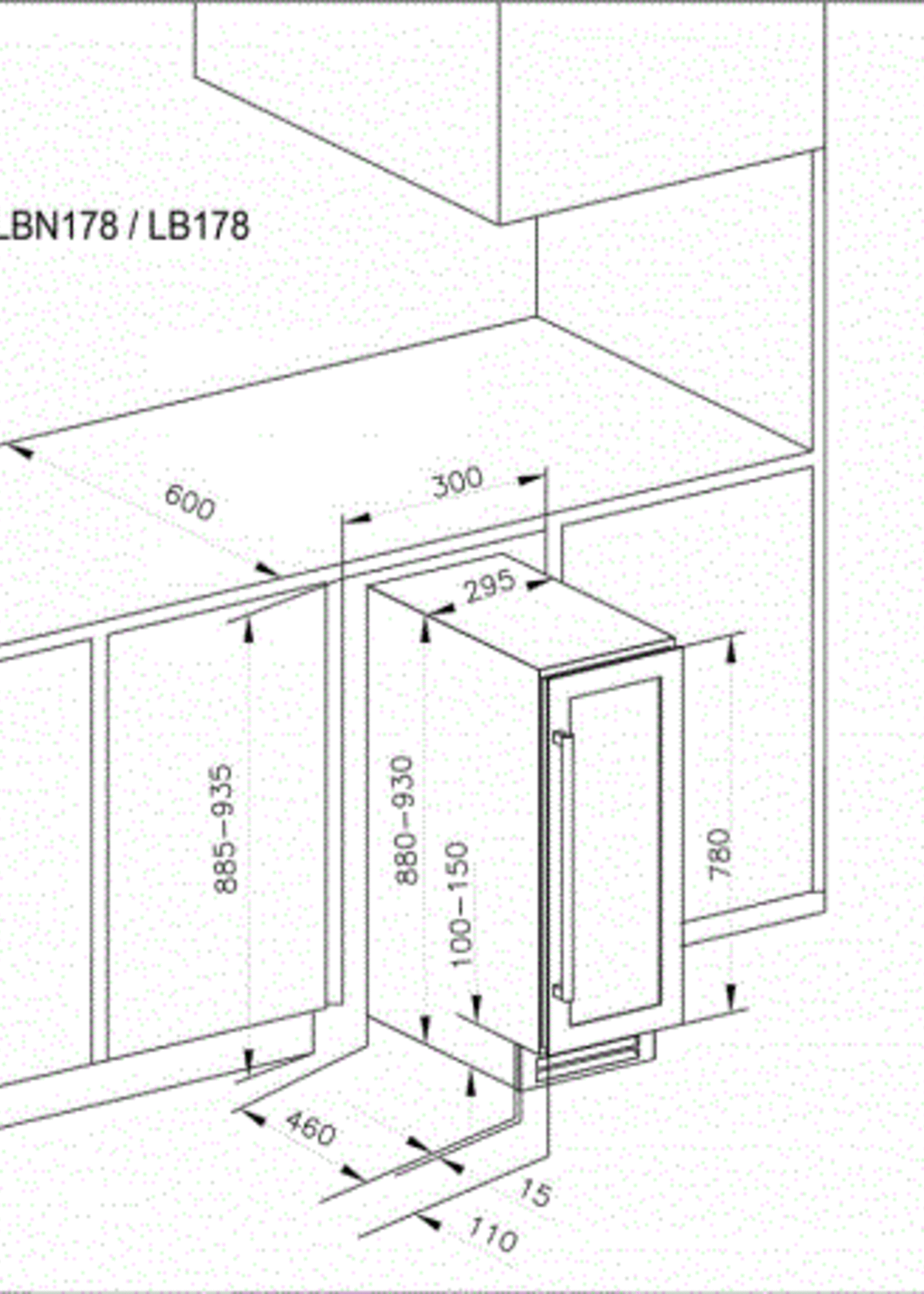LE CHAI LB178 wijnkoelkast